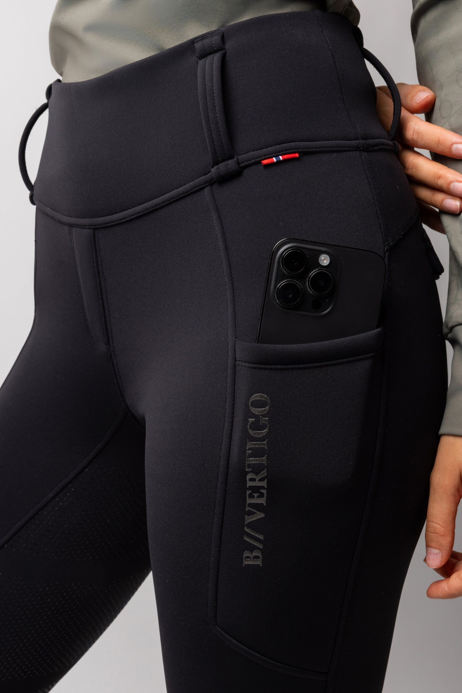 Horze B Vertigo Chiara Women's Compression Thermo Fullgrip Breeches Womens Breeches