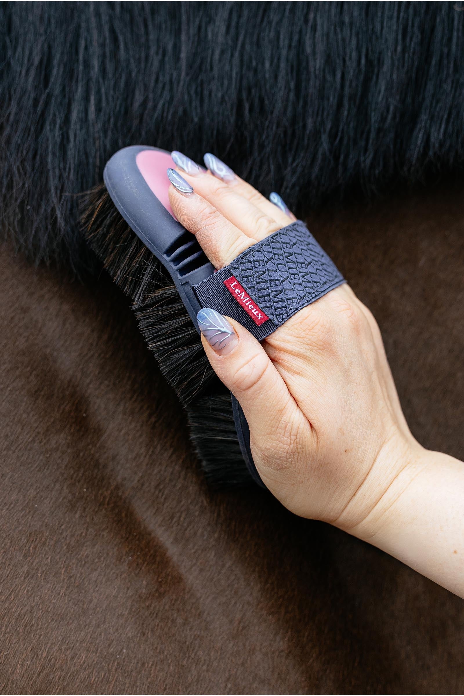 LeMieux Flexi Horse Hair Body Brush Horse Grooming Tools