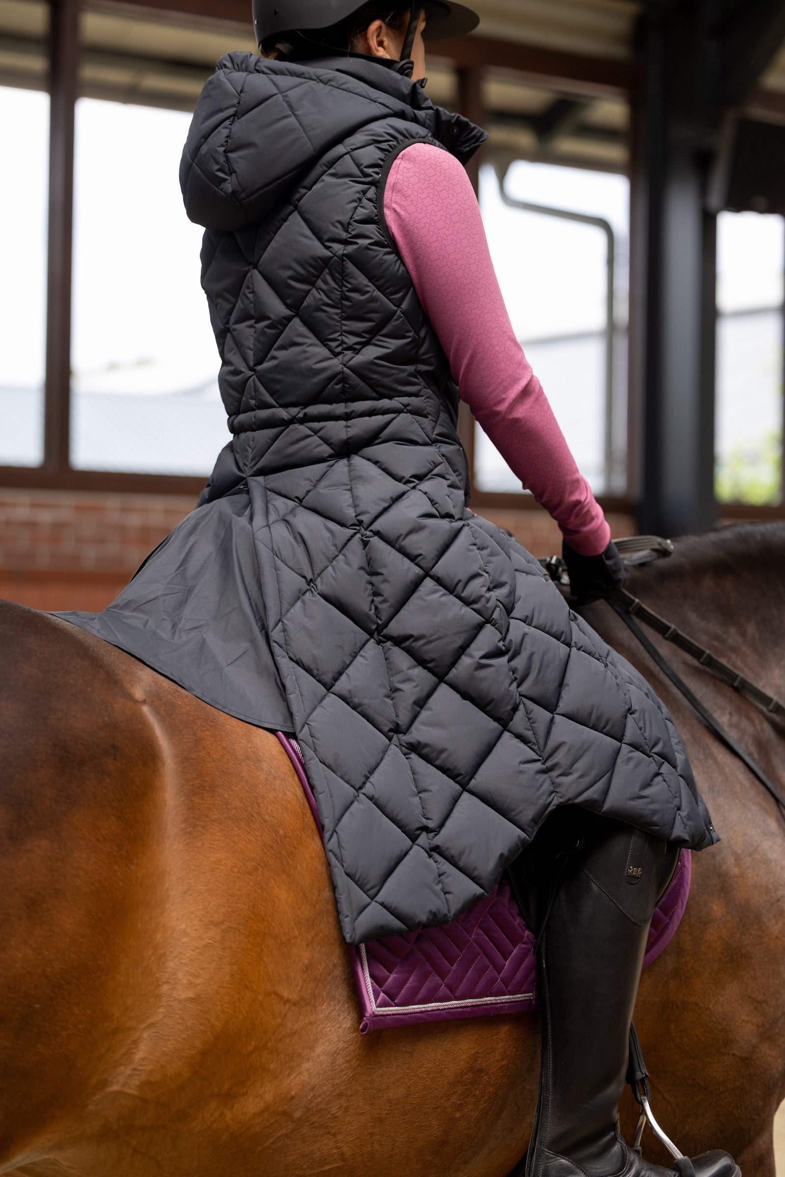 B Vertigo Gem Women´s Long Padded Riding Vest Women’s Riding Clothing