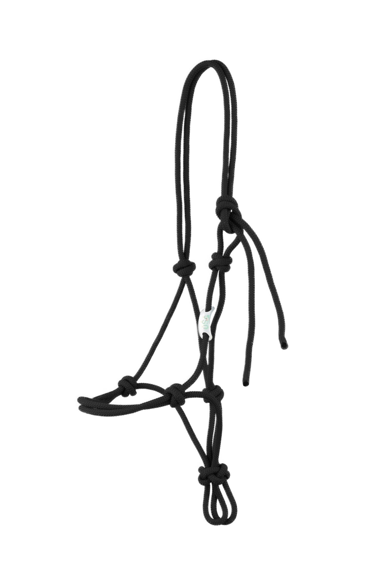 USG Basic Knotted Rope Halter Cavezze e guinsagli