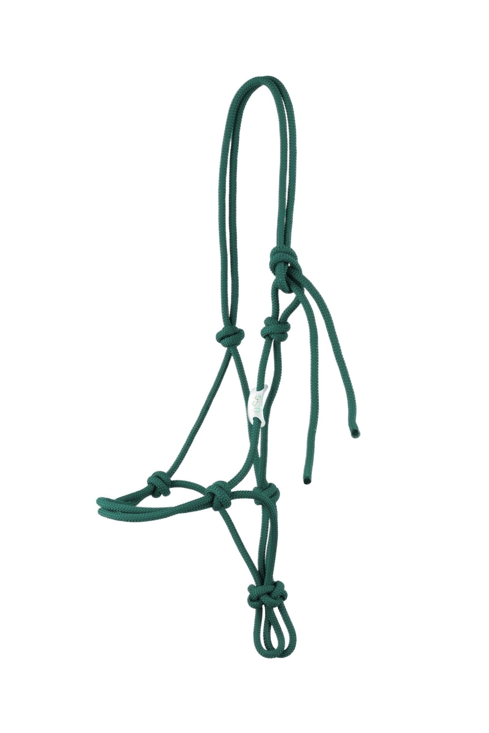 USG Basic Knotted Rope Halter Cavezze e guinsagli