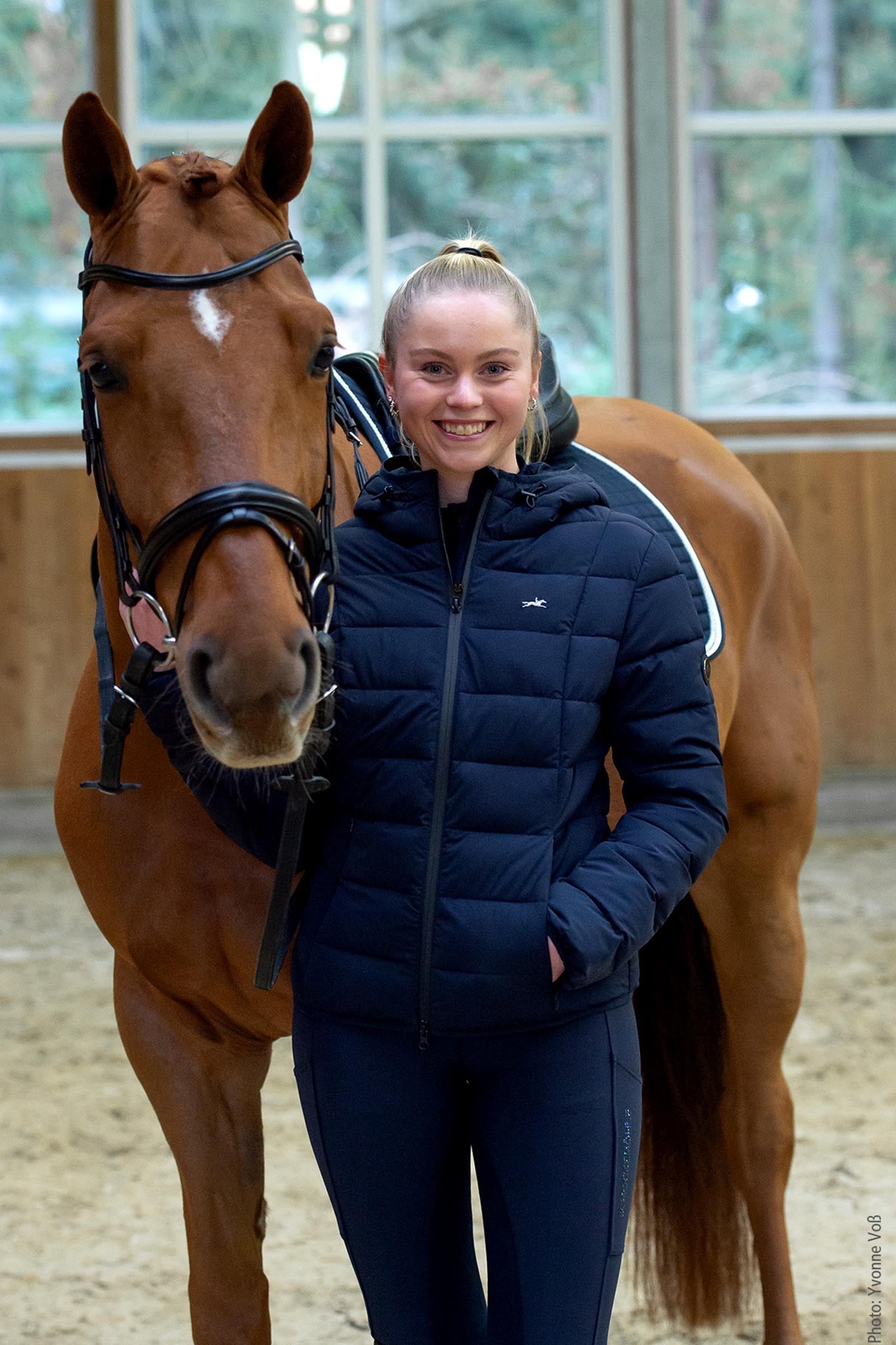 Schockemöhle Sports SPLaureen Women's Quilted Jacket Women’s Riding Clothing