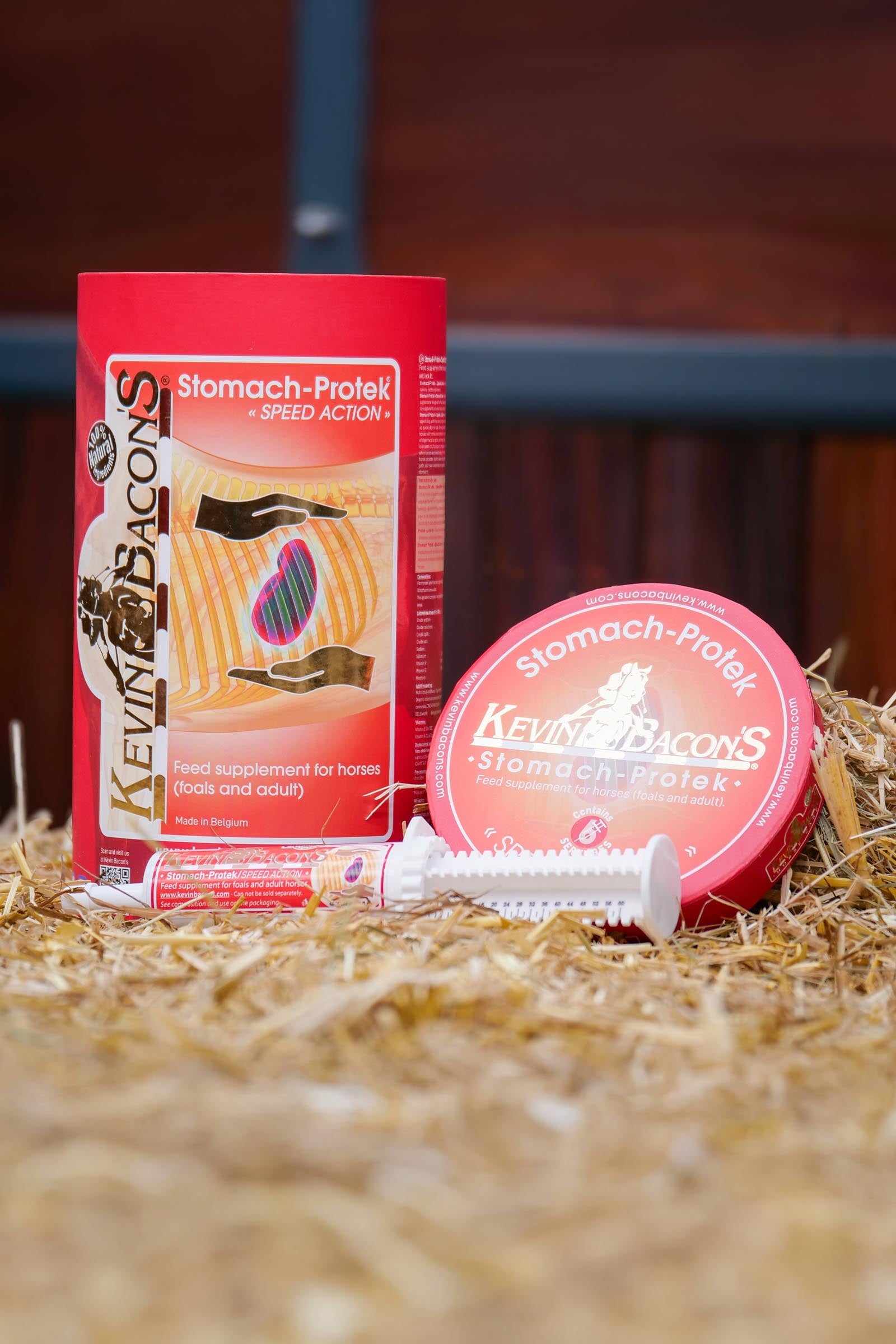 Kevin Bacon´s Kevin Bacon's Stomach-Protek Speed Action Syringes, 6 x 60 ml Horse Feed & Nutrition