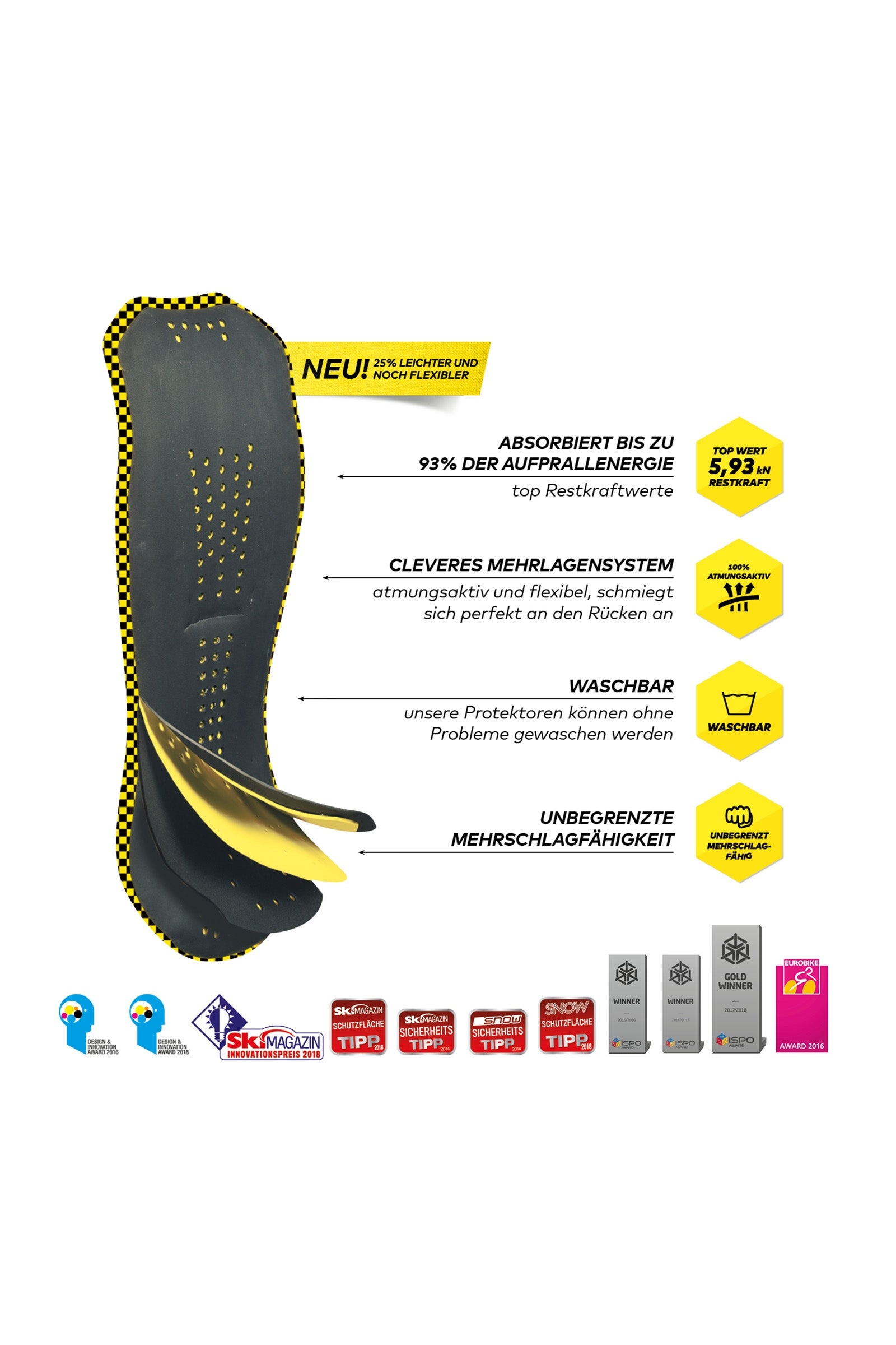 Komperdell Ultra Vario Gilet di sicurezza Attrezzatura di sicurezza