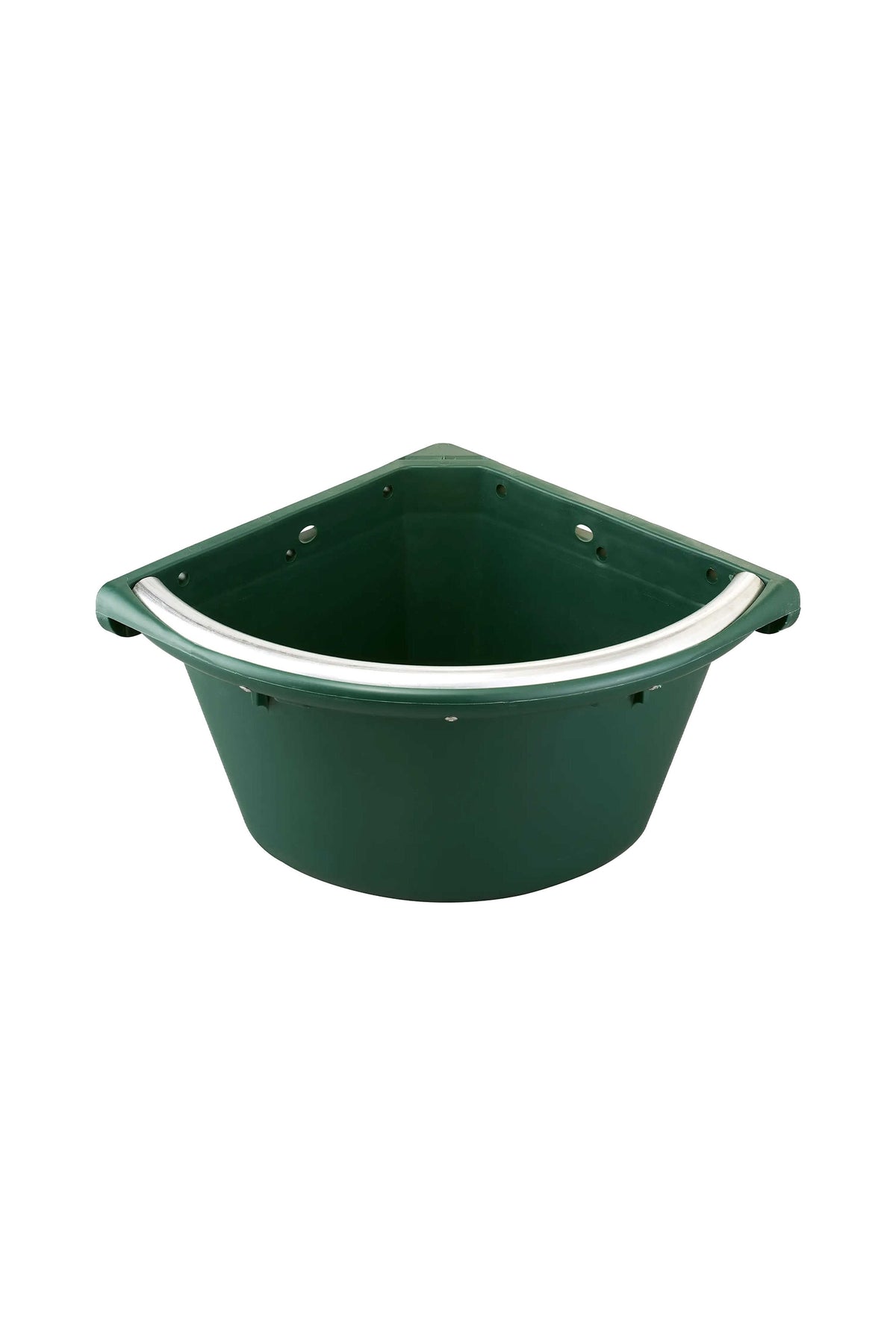 HIPPOTONIC Corner Manger With Aluminium Front Horse Feeders & Waterers