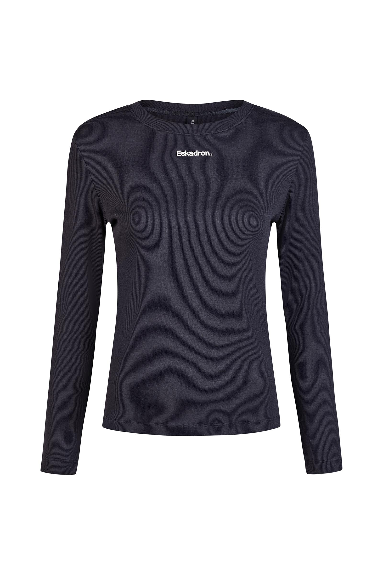 Eskadron Classic Sport SS26 Maglia donna a costine a maniche lunghe Abbigliamento da donna