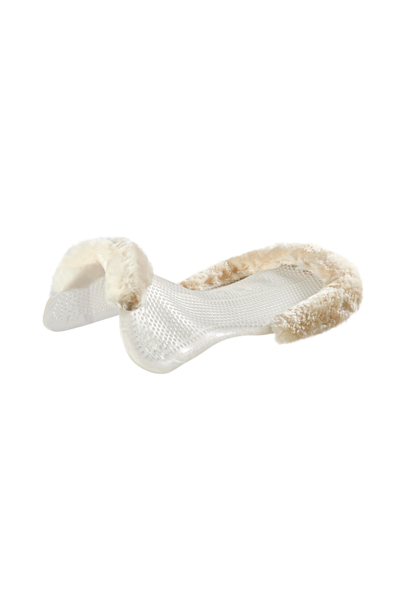 Acavallo sottosella terapeutico Just Gel con inserto in pelle di montone Sottosella