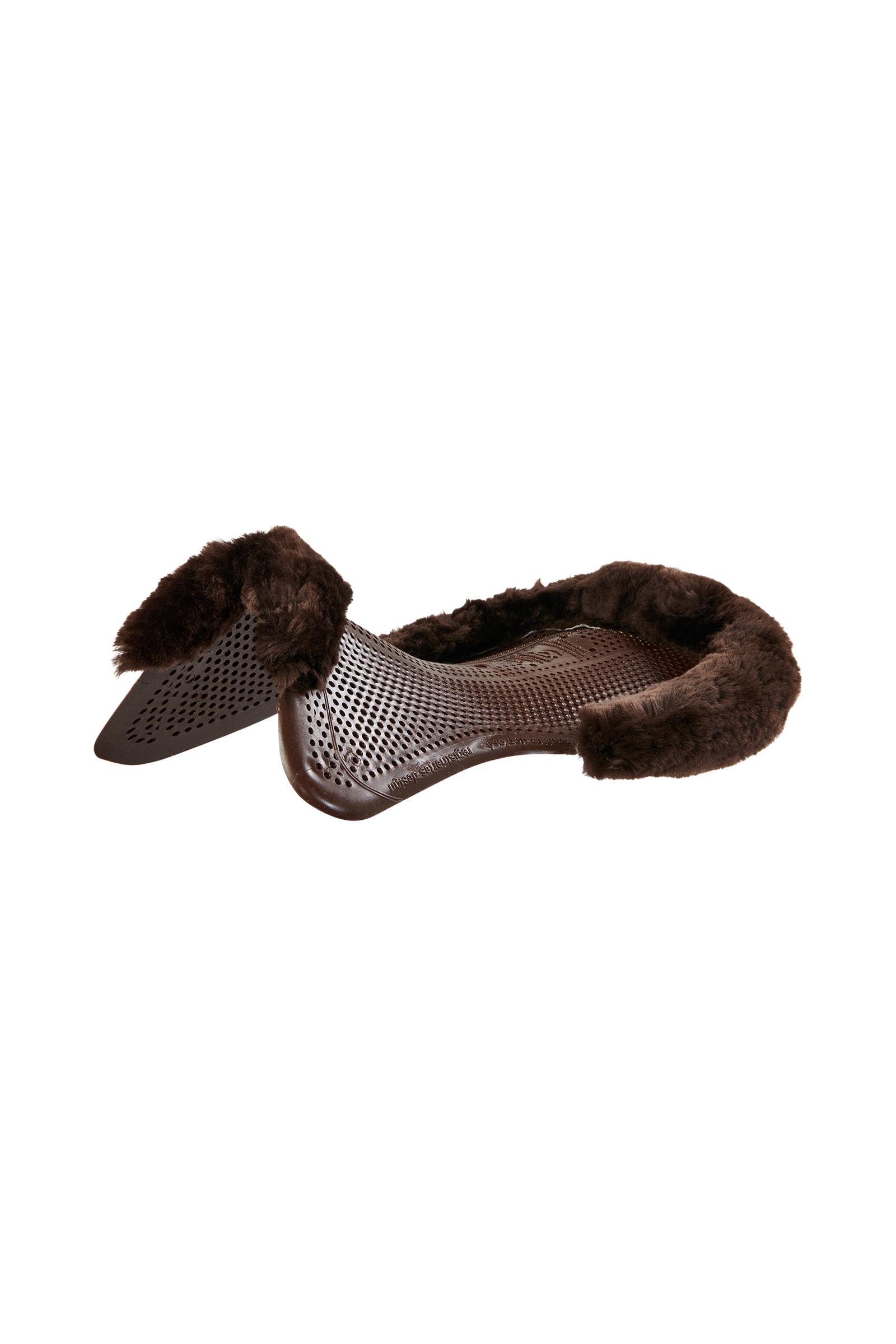 Acavallo Just Pad in gel terapeutici in pelle di pecora con cut out Sottosella
