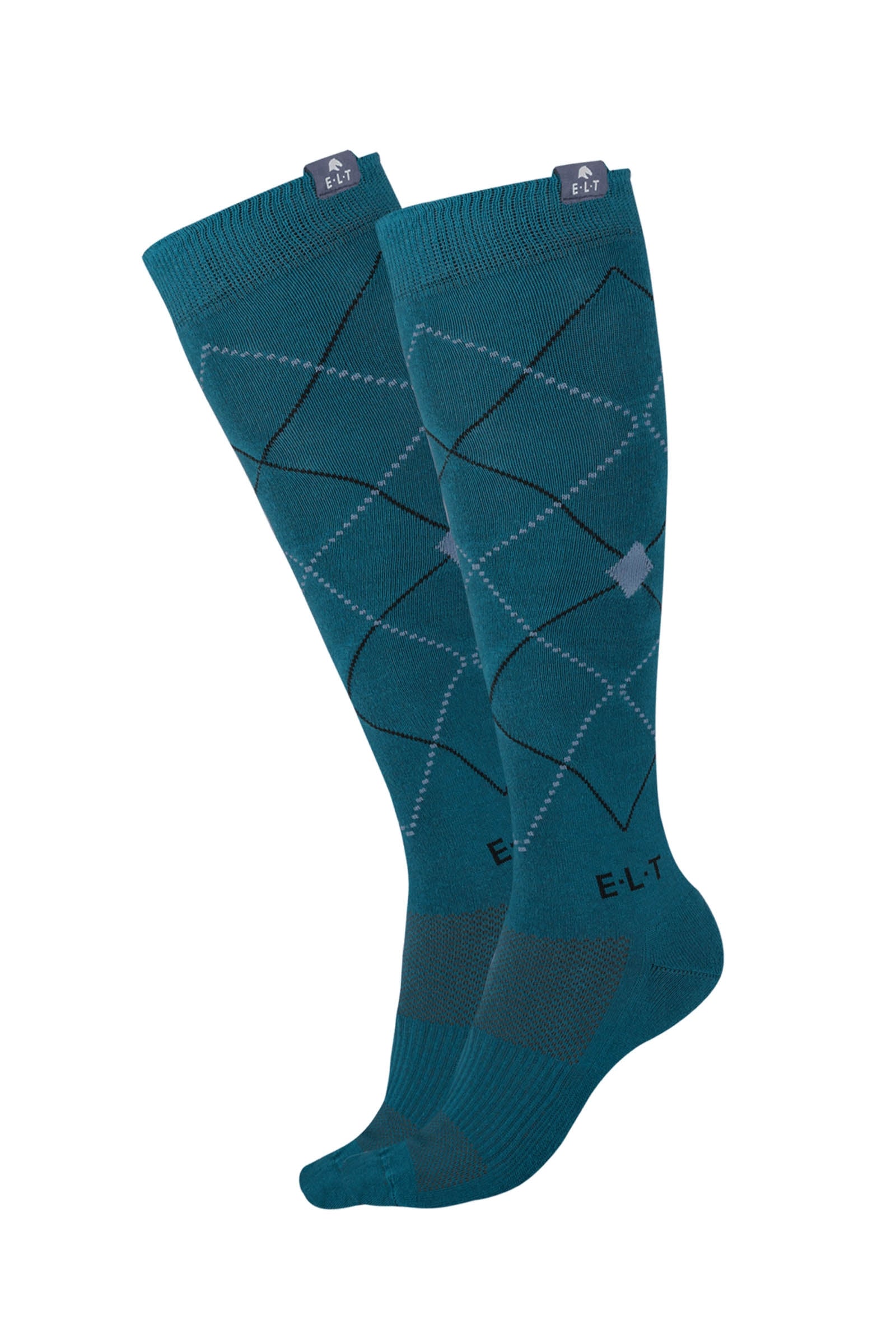 ELT Argyle Breathable Riding Socks Calzini