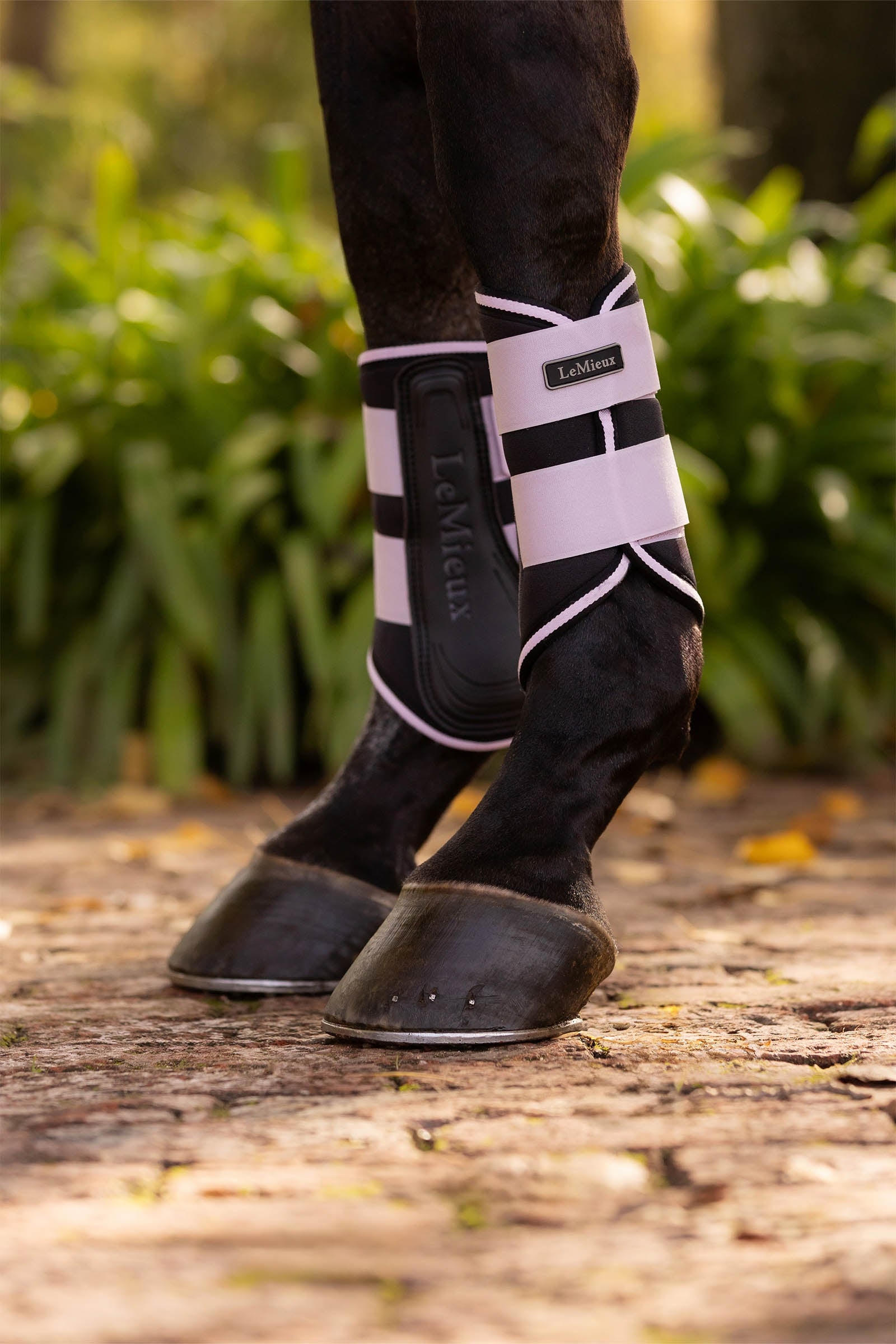 LeMieux Grafter Brushing Boots Leg Protection & Hoof Protection for Horses