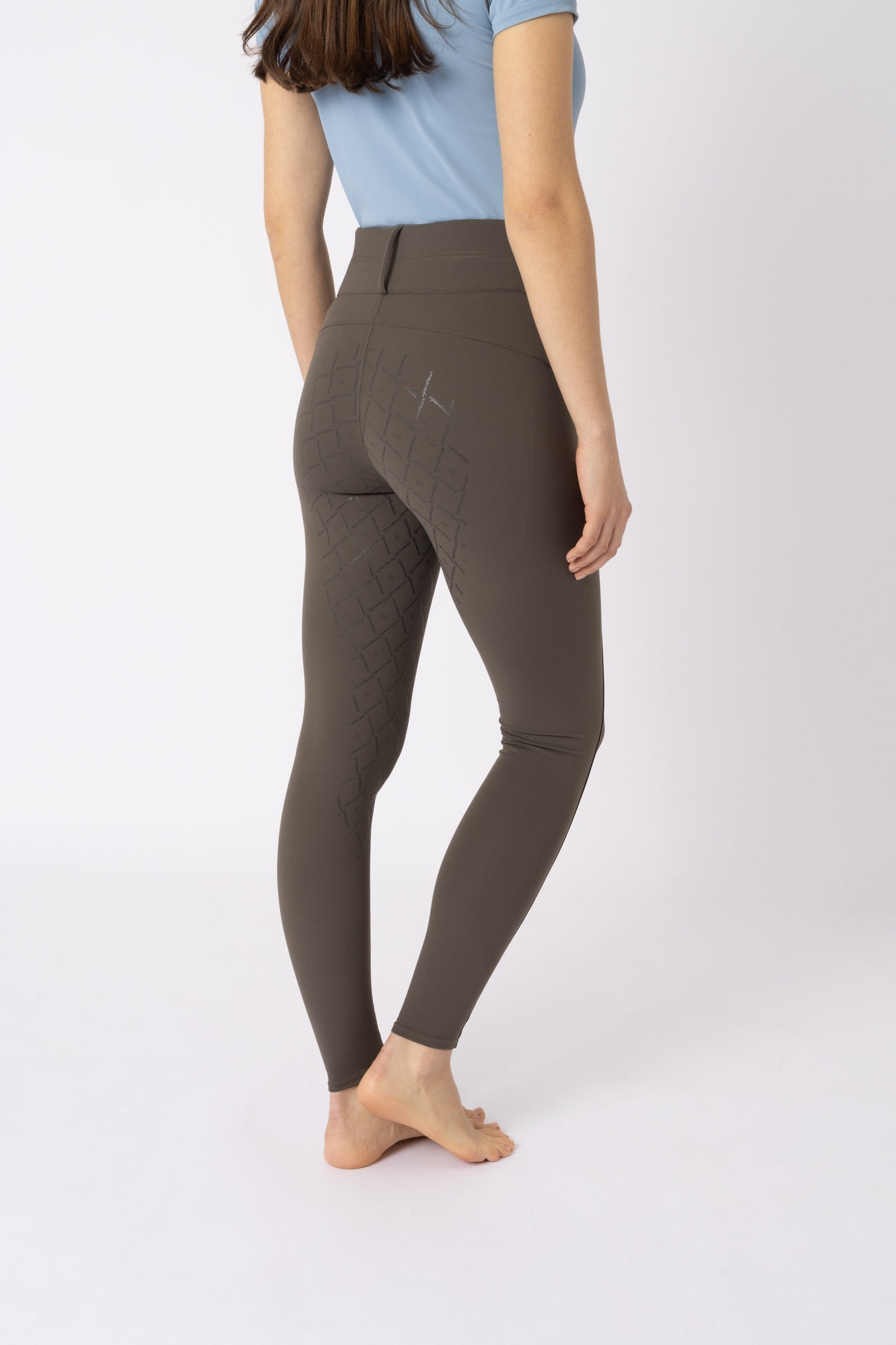 Horze Sophie Pantaloni da equitazione con vita alta e full grip, per donna Womens Breeches