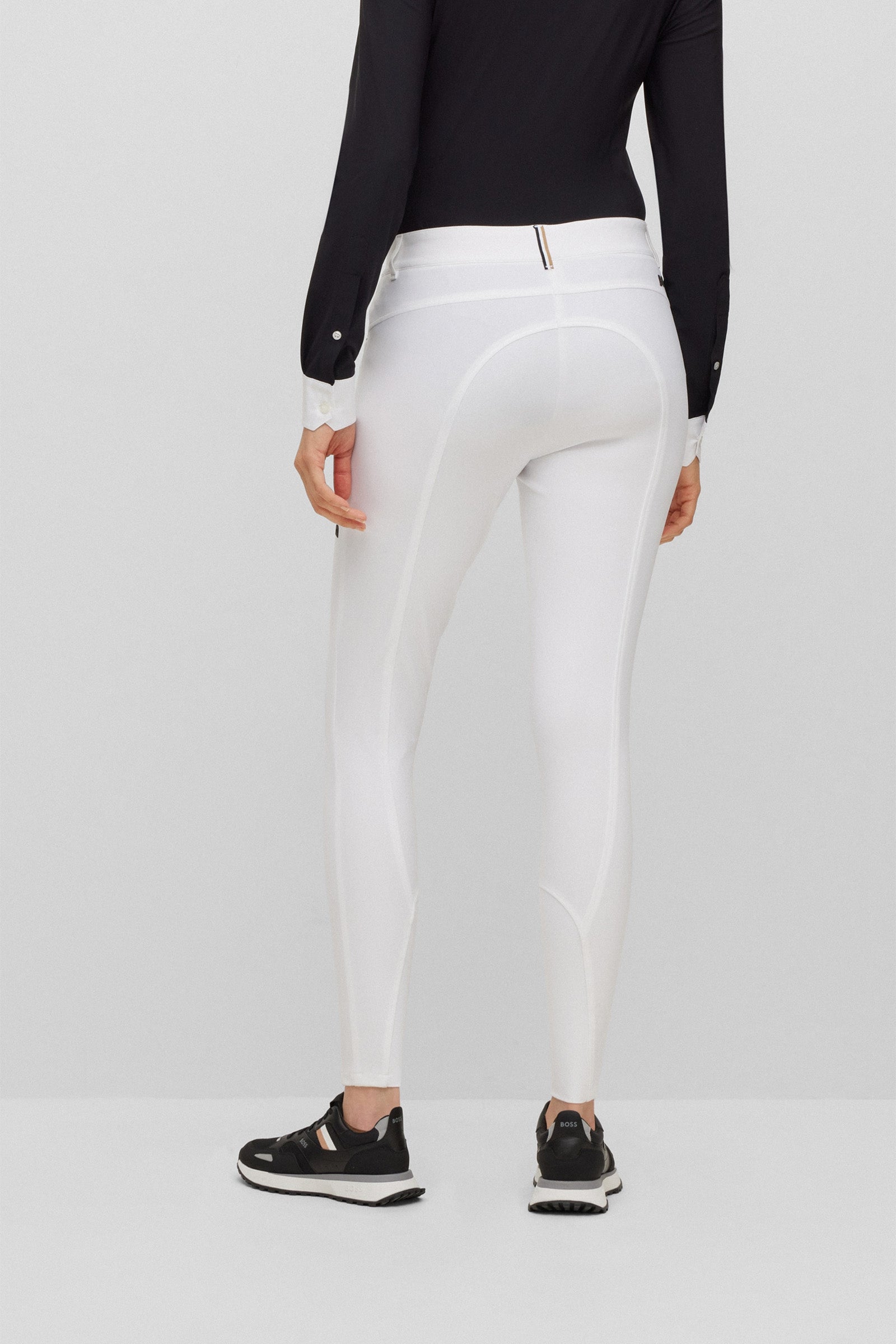 Boss Pantaloni da equitazione con impugnatura completa Heather da donna Womens Breeches