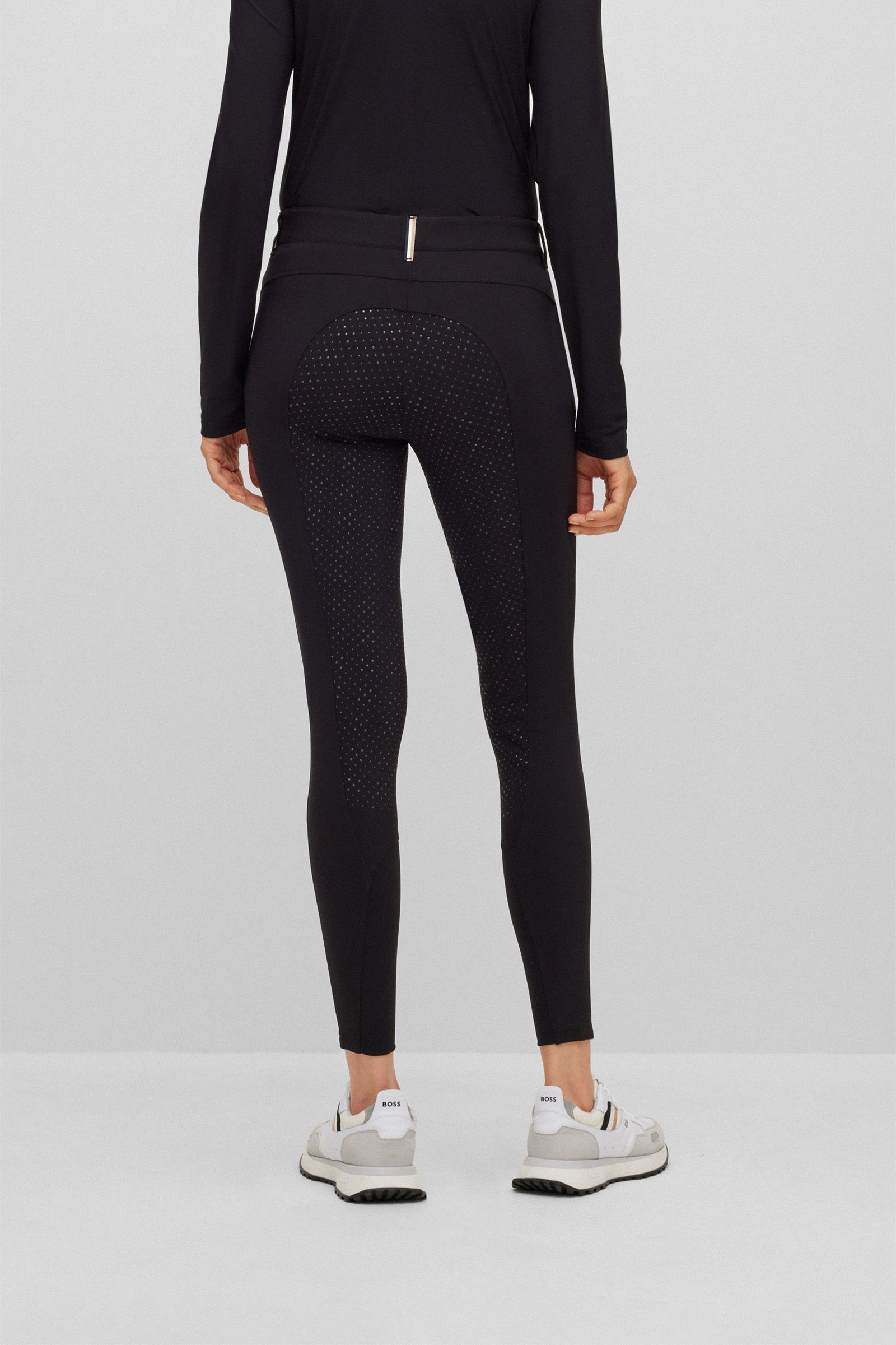 Boss Pantaloni da equitazione con impugnatura completa Heather da donna Womens Breeches