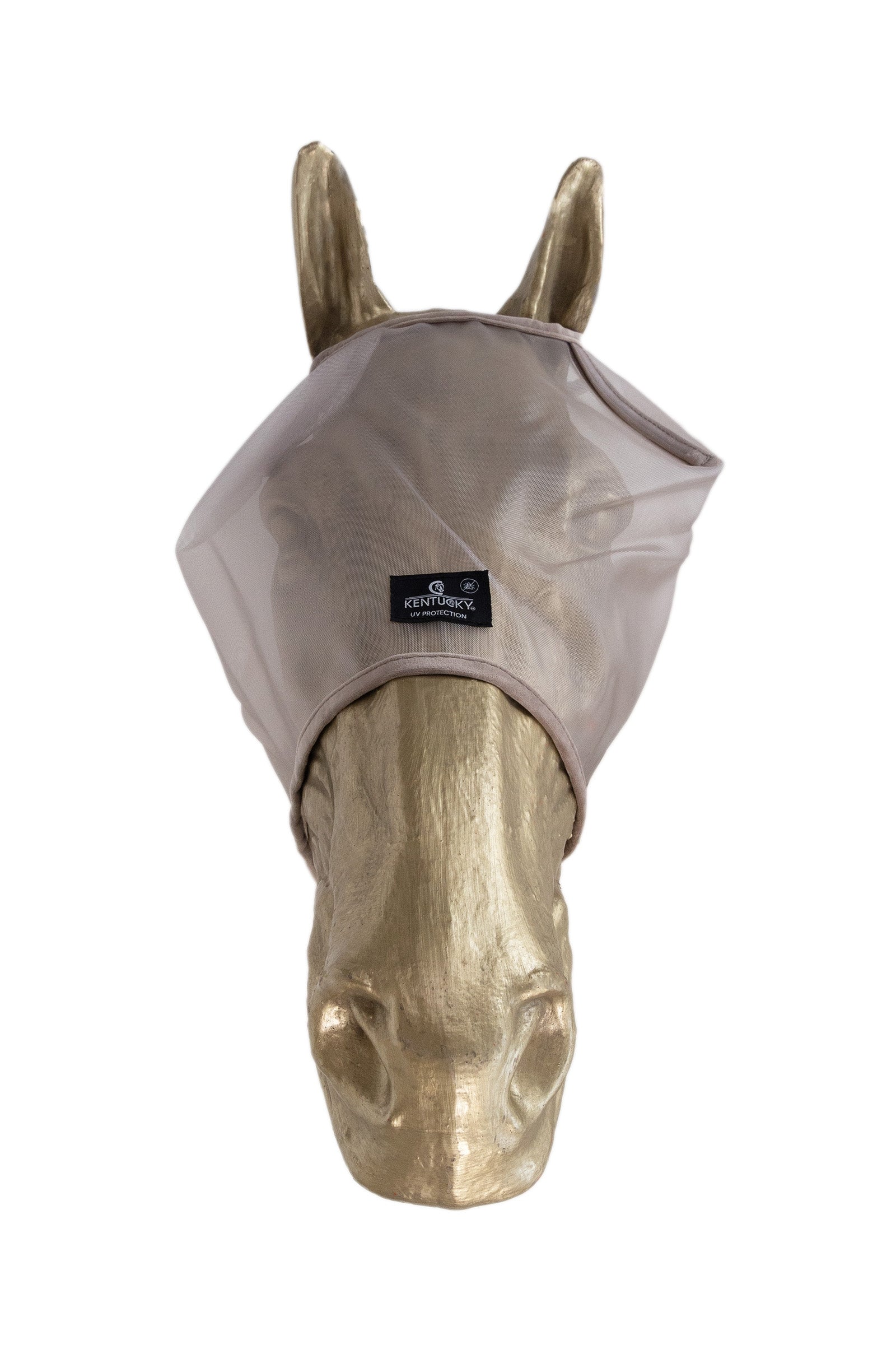Kentucky Horsewear Classic Cappuccio antimosche senza orecchie Protezione antimosche per cavalli