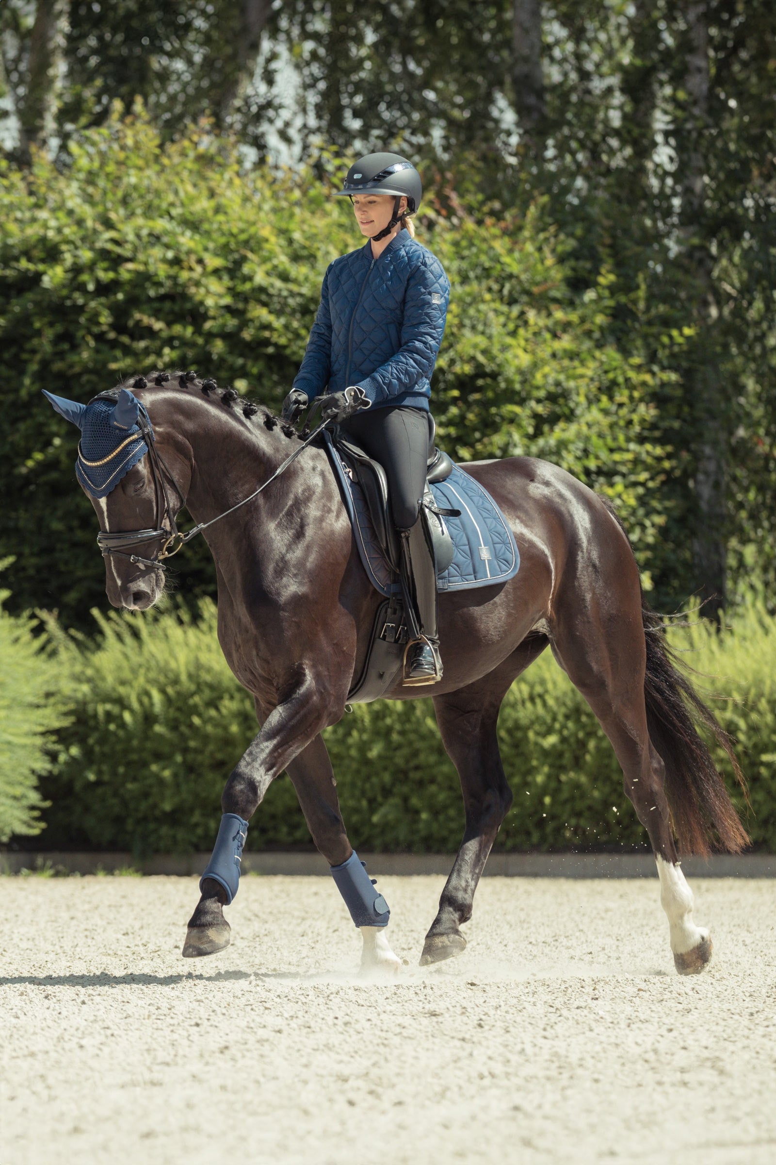 Eskadron Heritage AW24 Big Square Glam Dressage Saddle Pad Saddle Pads