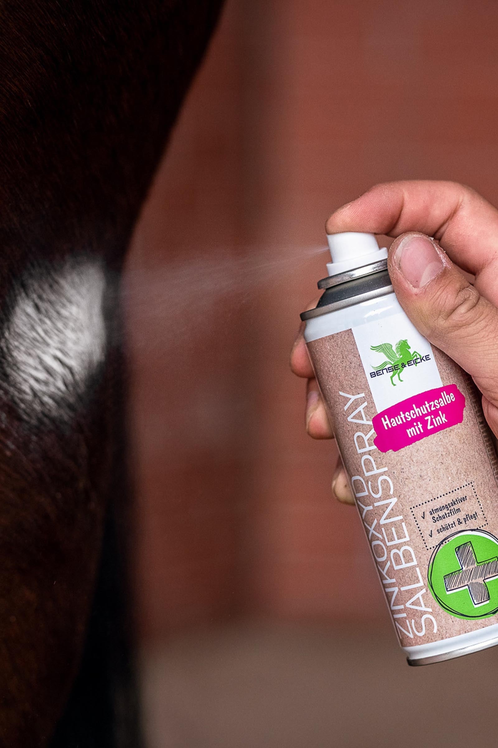 Bense & Eicke Zinc Oxide Ointment Spray, 200ml Horse Health Care