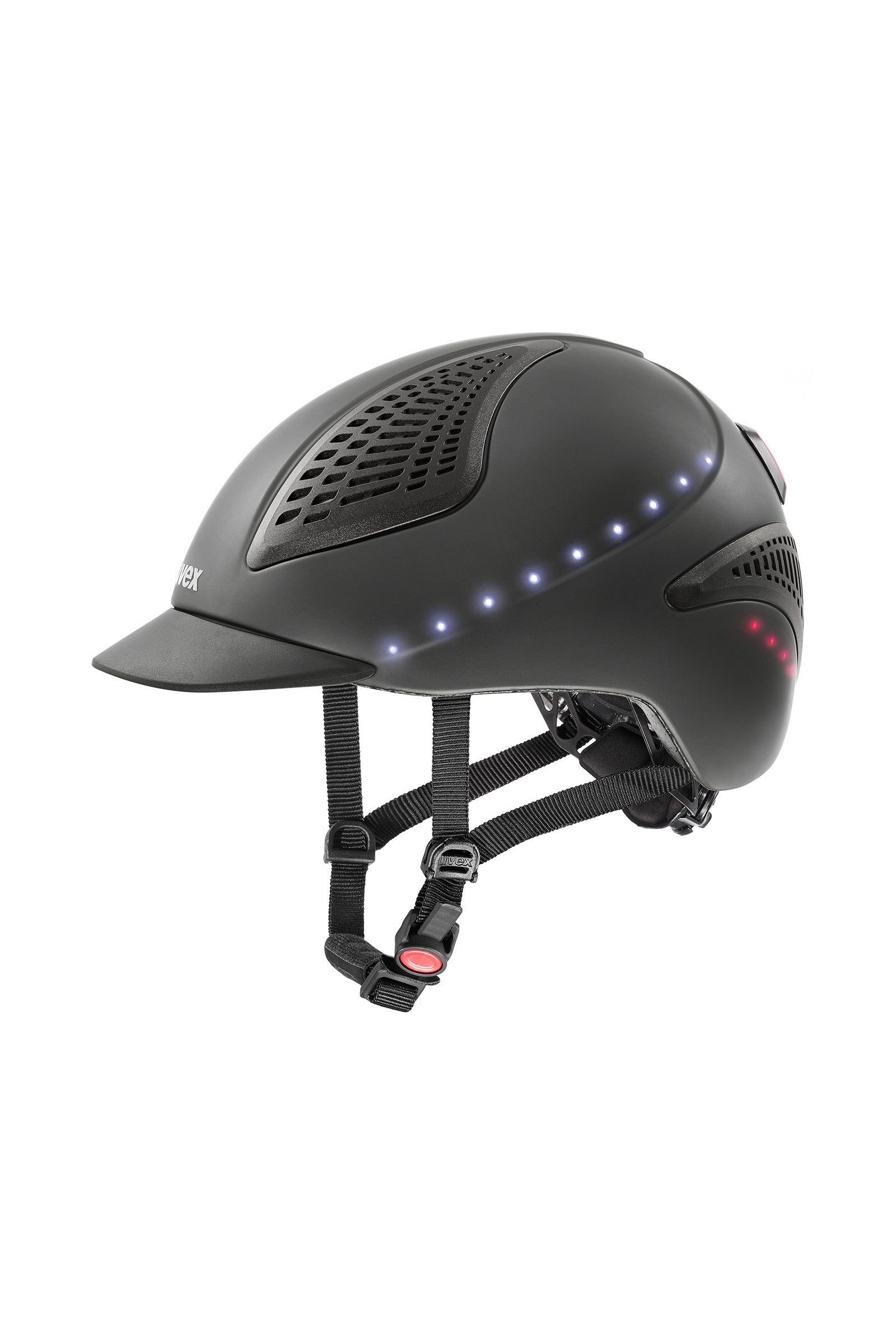 Uvex Casco da equitazione exxential II LED Attrezzatura di sicurezza