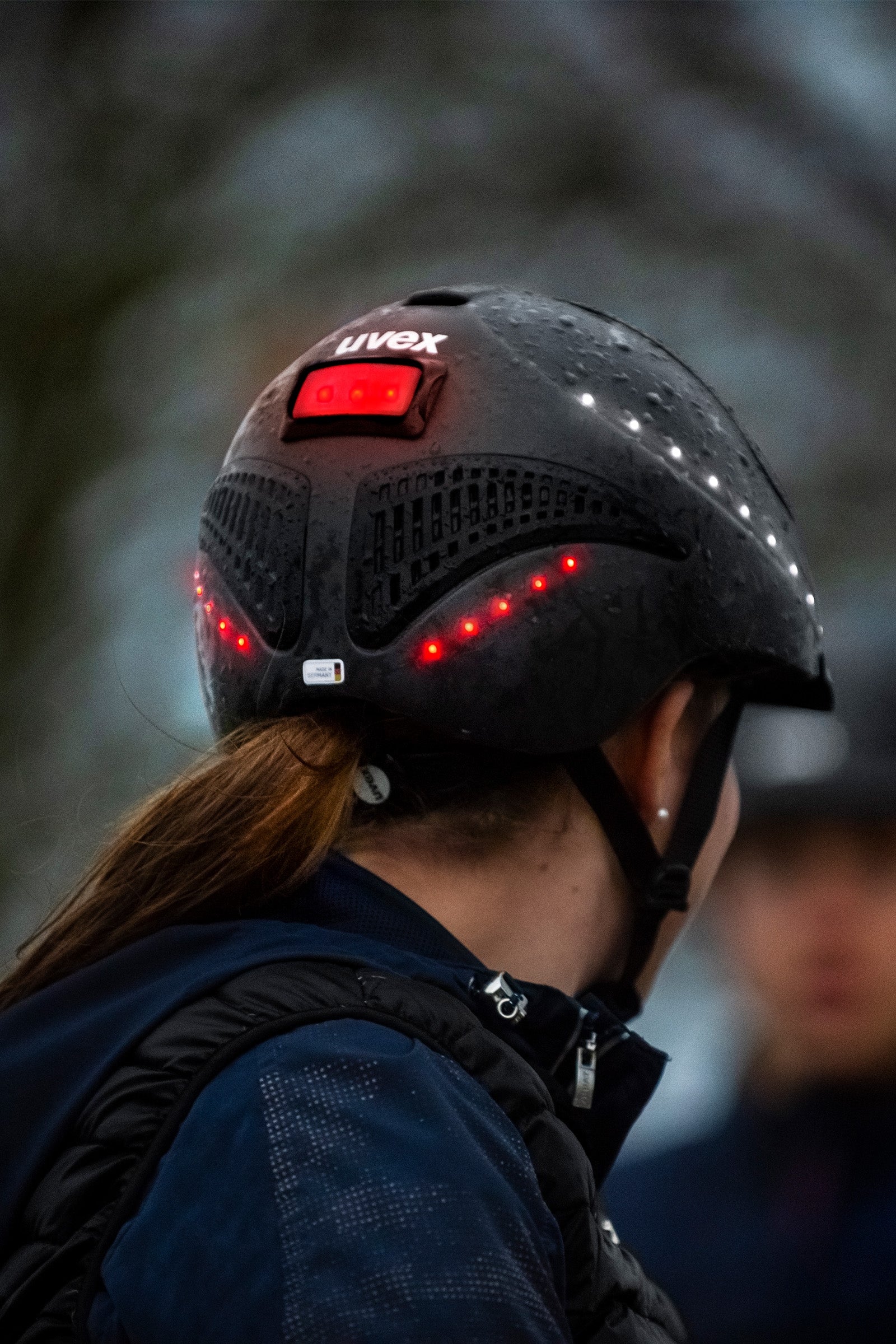 Uvex exxential II LED Riding Helmet Safety Equipment