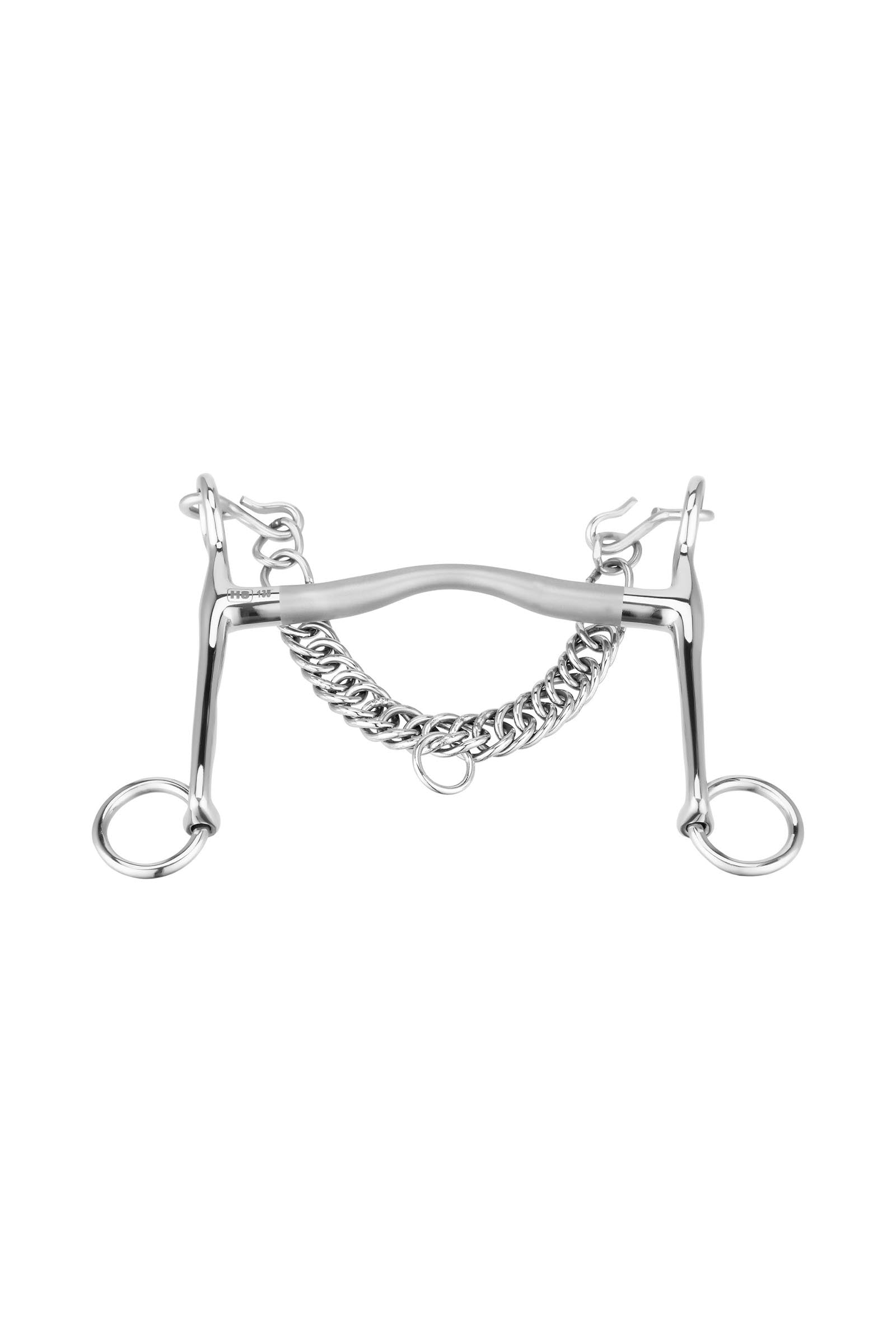 Sprenger Satinox morso da briglia, 12 mm, aste 7 cm, acciaio inox Boccaglio