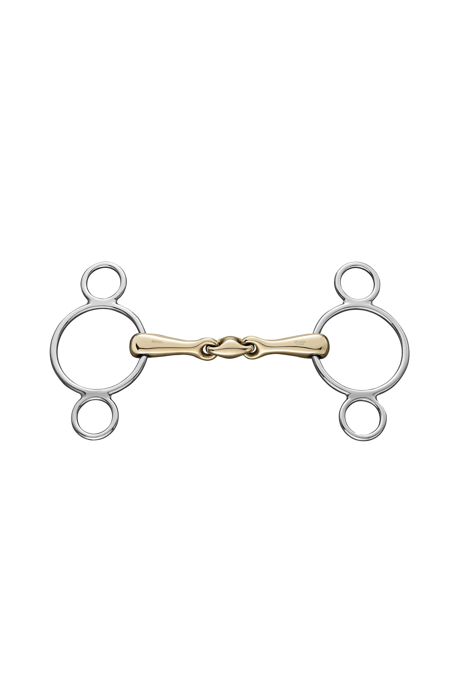 Sprenger KK Ultra morso 3 anelli, doppio snodo, 18 mm, Sensogan Boccaglio