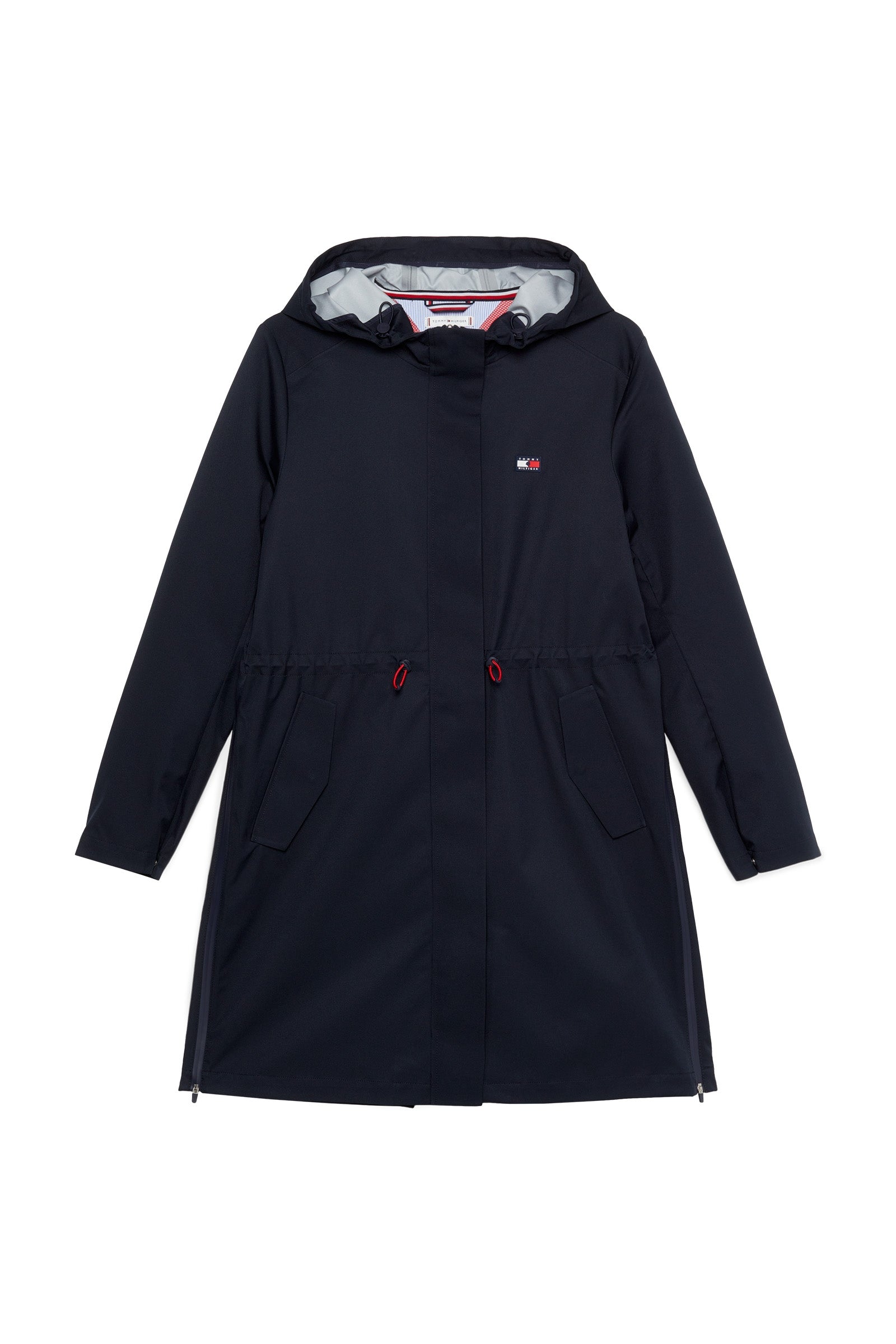 Tommy Hilfiger Equestrian Washington Lungo Impermeabile Abbigliamento da donna