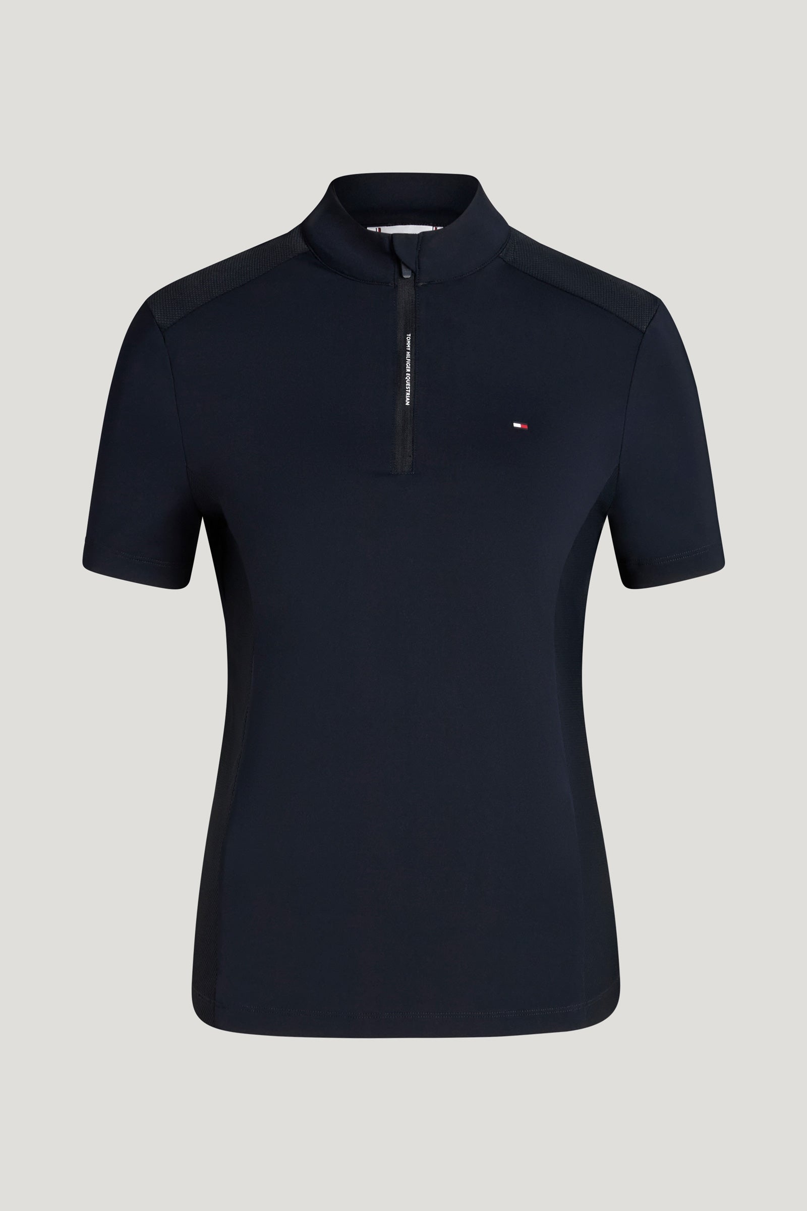 Tommy Hilfiger Equestrian Palma top da allenamento donna con zip 1/4 Abbigliamento da donna
