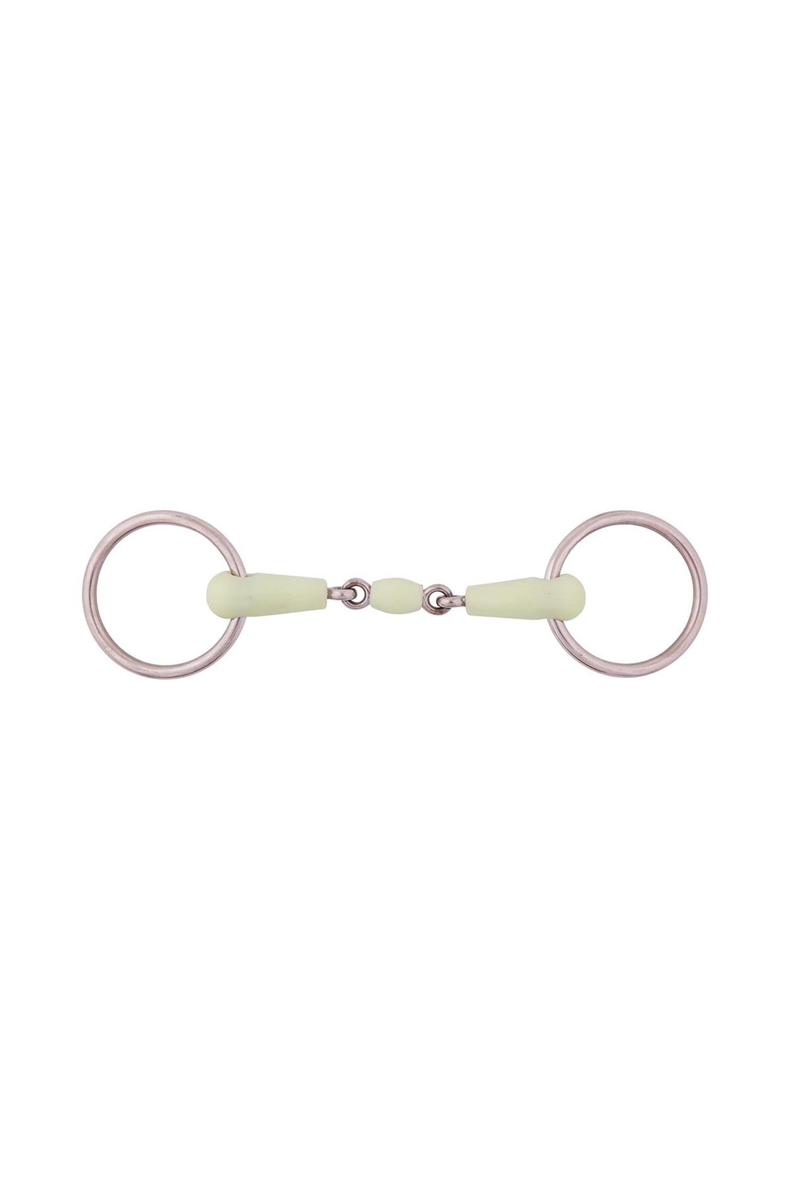 BR filetto ad anelli liberi Applemouth, doppio snodo, 18 mm Boccaglio