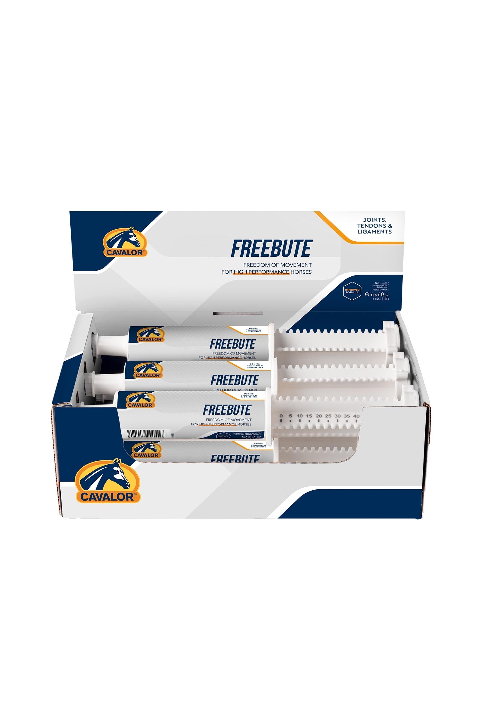 Cavalor Freebute Pasta per articolazioni e tendini, 6x60 gr Horse Feed & Nutrition