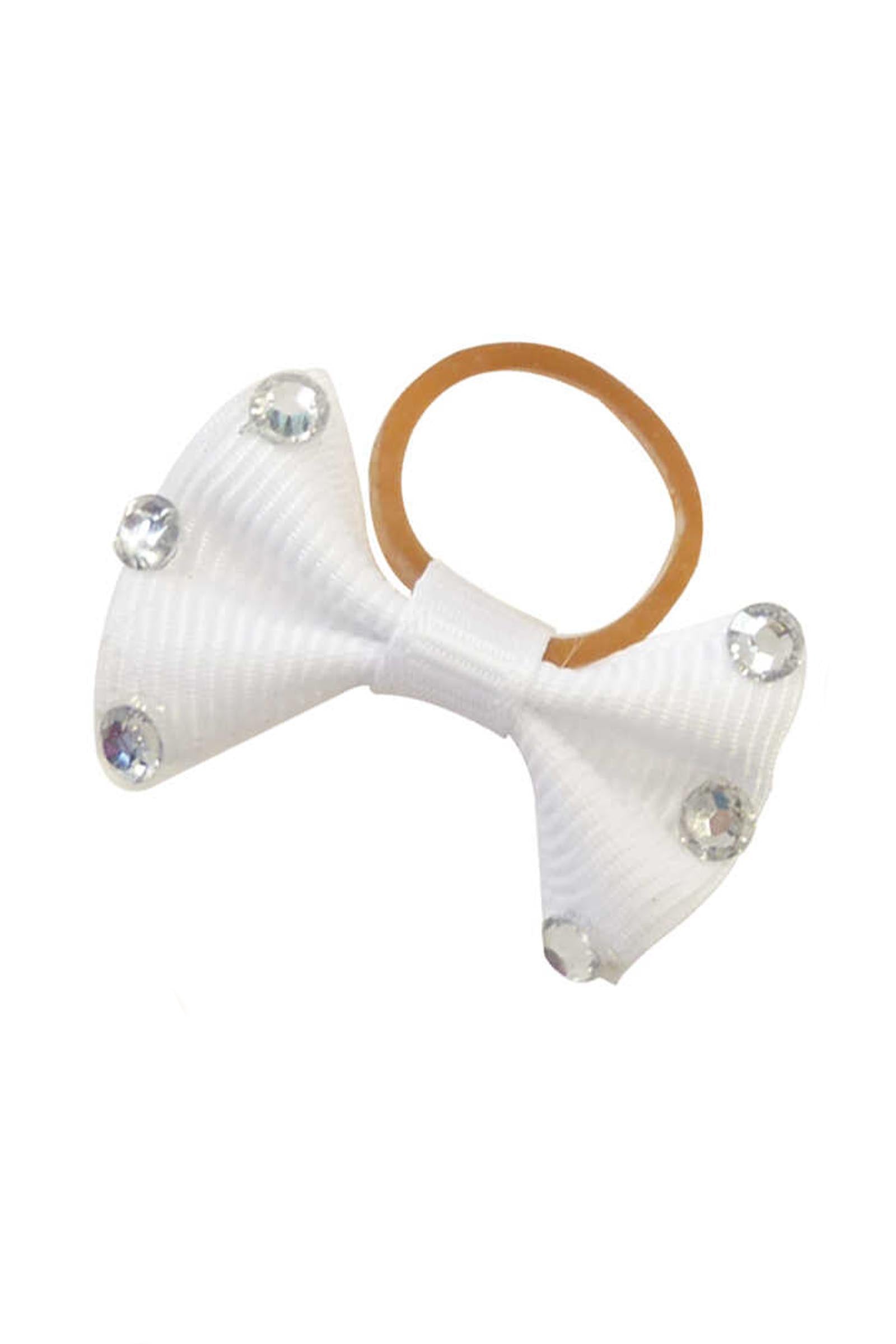 EQUITHÈME Fiocchi per trecce con strass trasparenti Accessori per la toelettatura