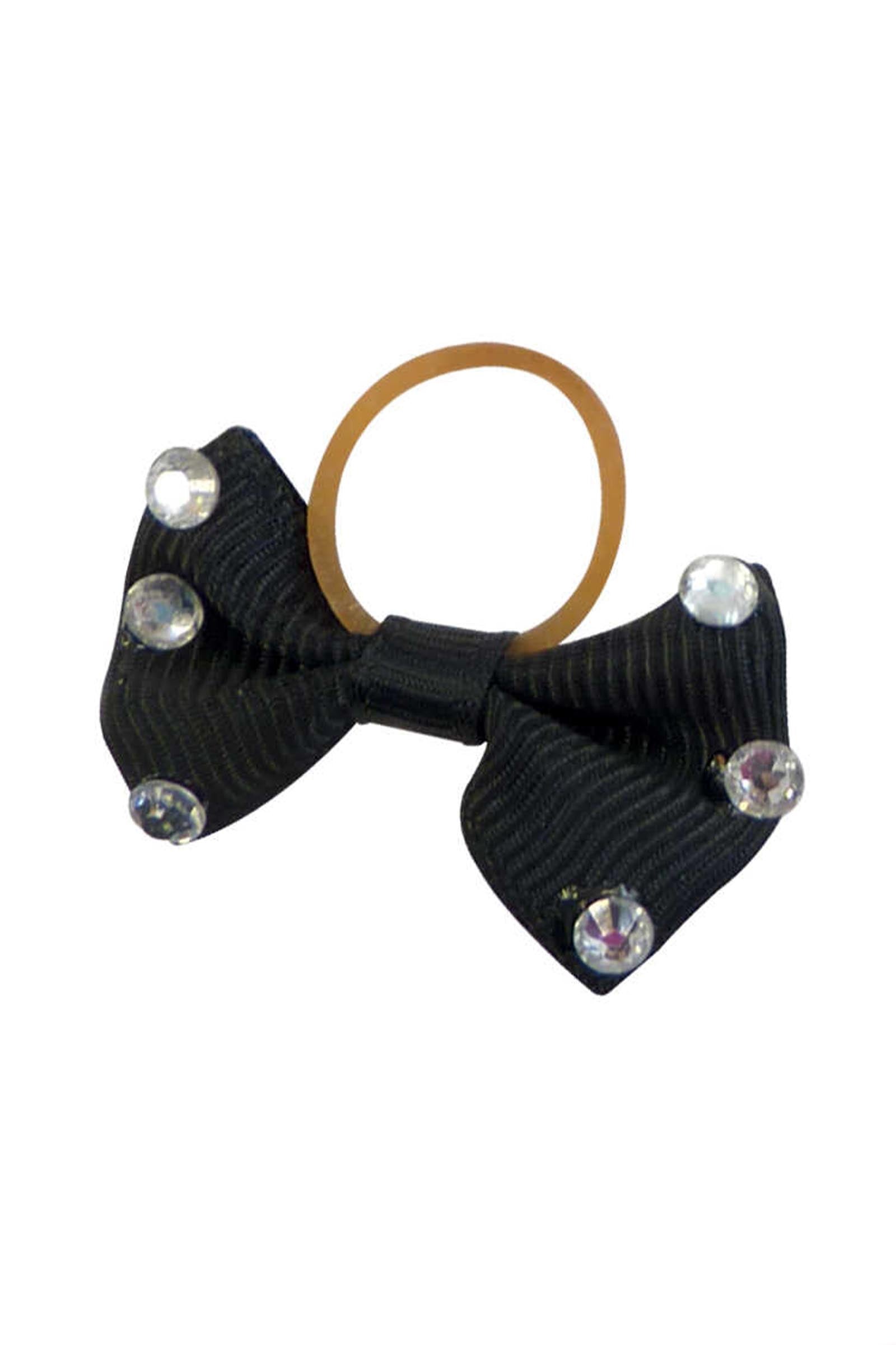 EQUITHÈME Fiocchi per trecce con strass trasparenti Accessori per la toelettatura