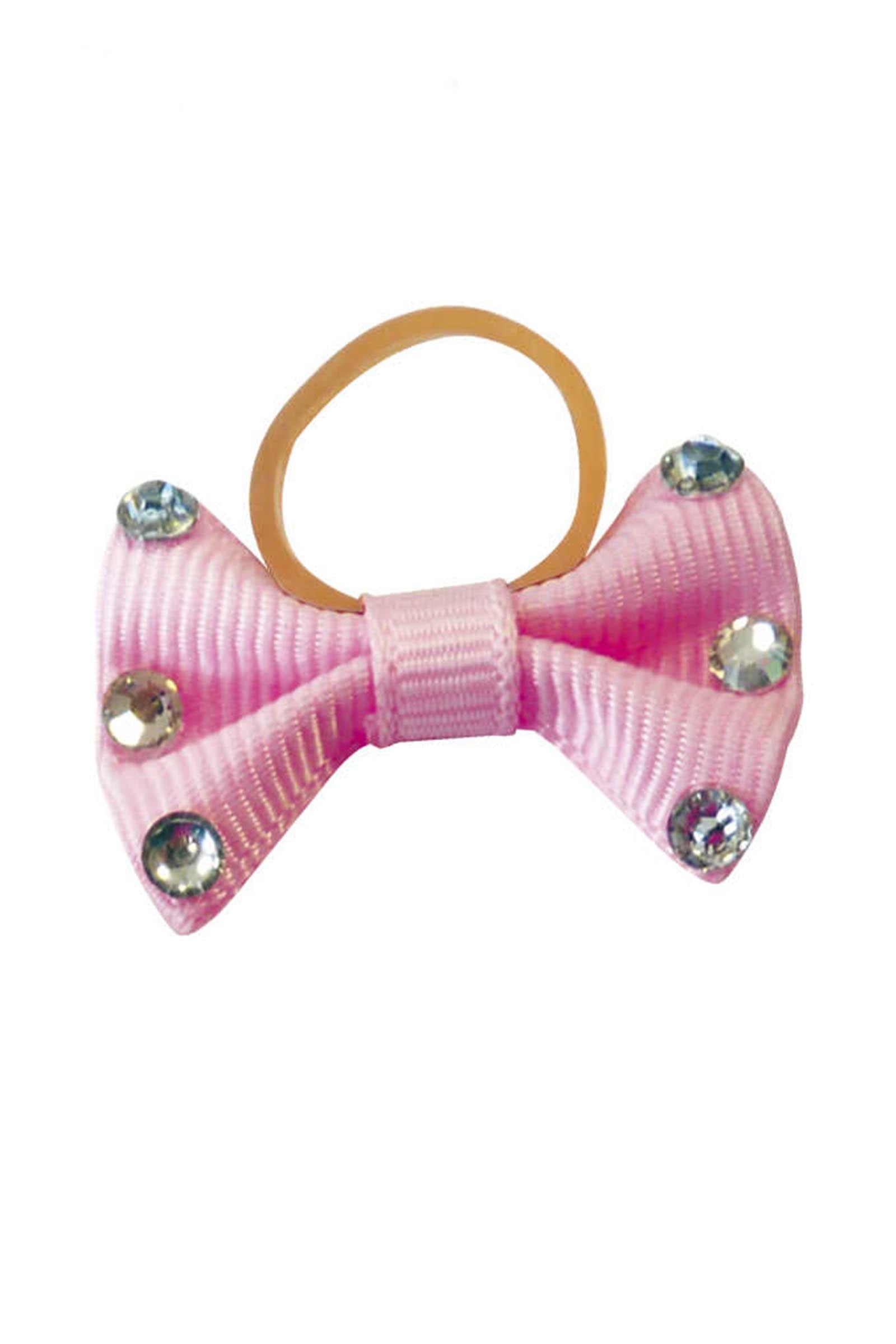 EQUITHÈME Fiocchi per trecce con strass trasparenti Accessori per la toelettatura