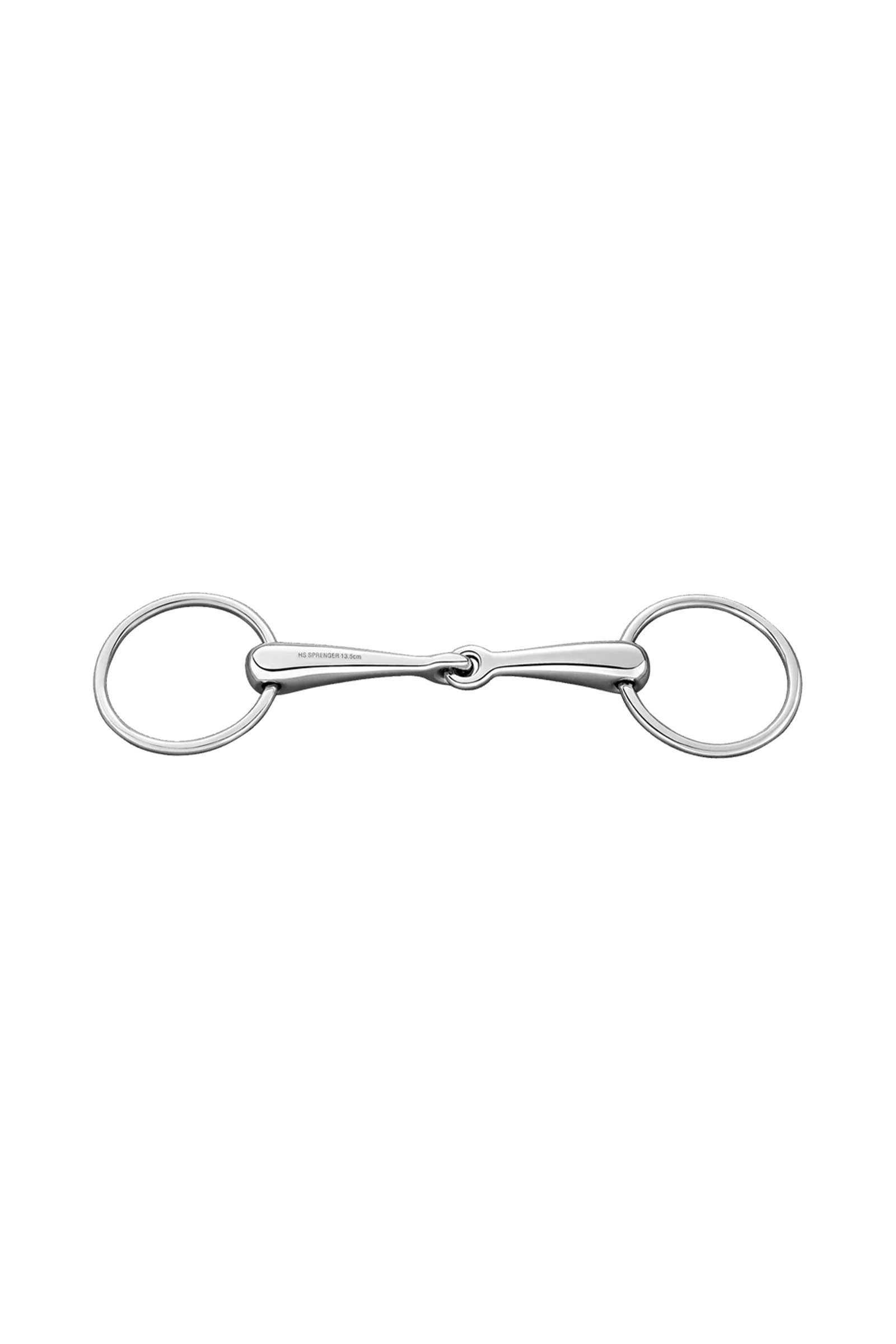 Sprenger filetto ad anelli liberi, snodato semplice, 16 mm, acciaio inox Boccaglio
