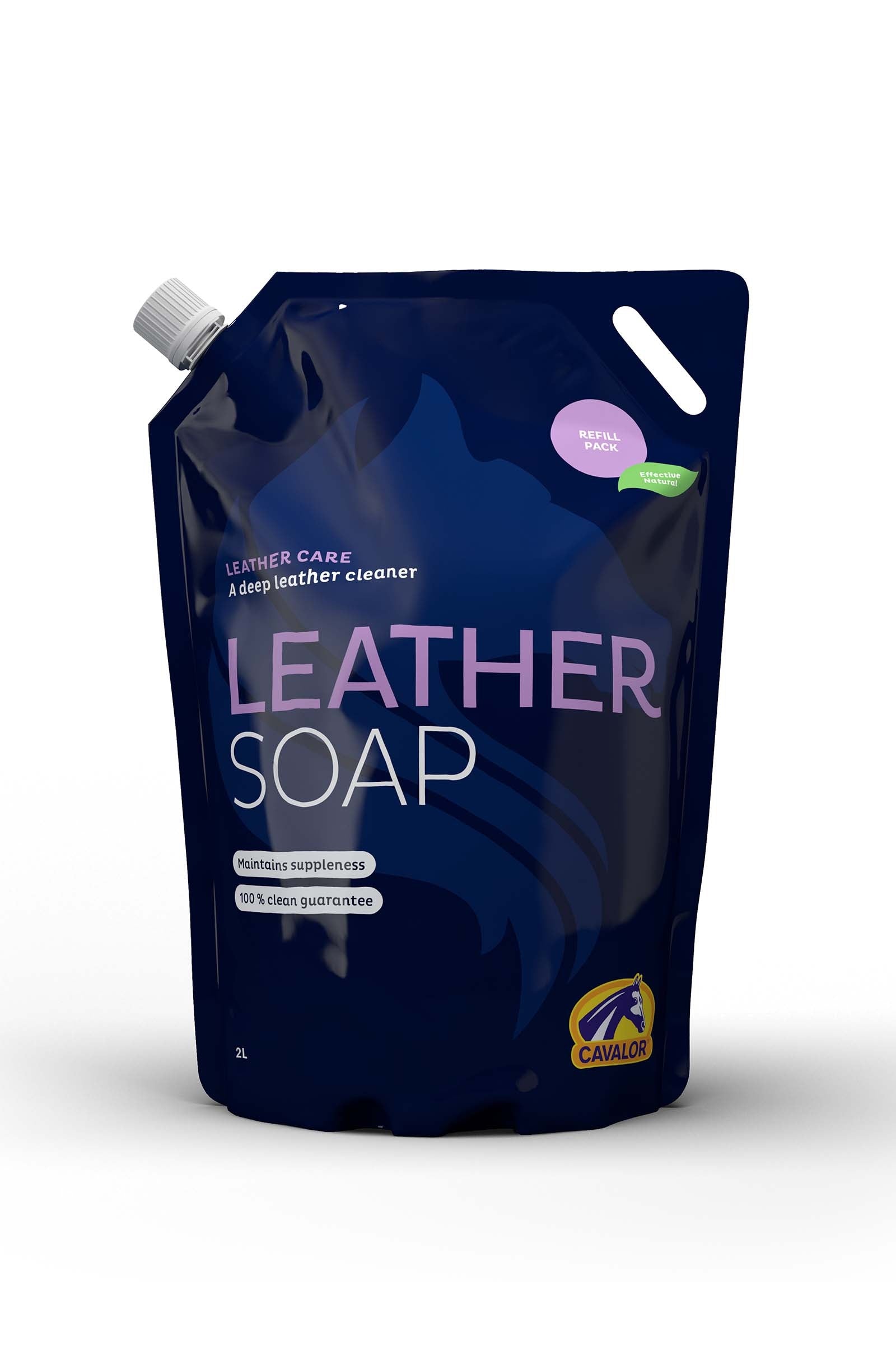Cavalor Leather Soap Spray, cura del cuoio, 2 L Prodotti per la salute