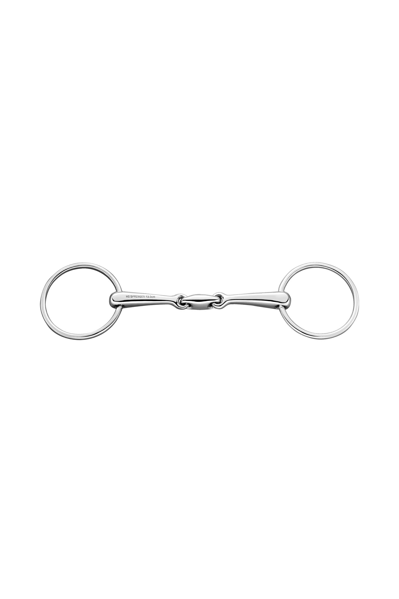 Sprenger Max Control filetto briglia con blocc., doppio snodo, 12 mm, acciaio inox Boccaglio