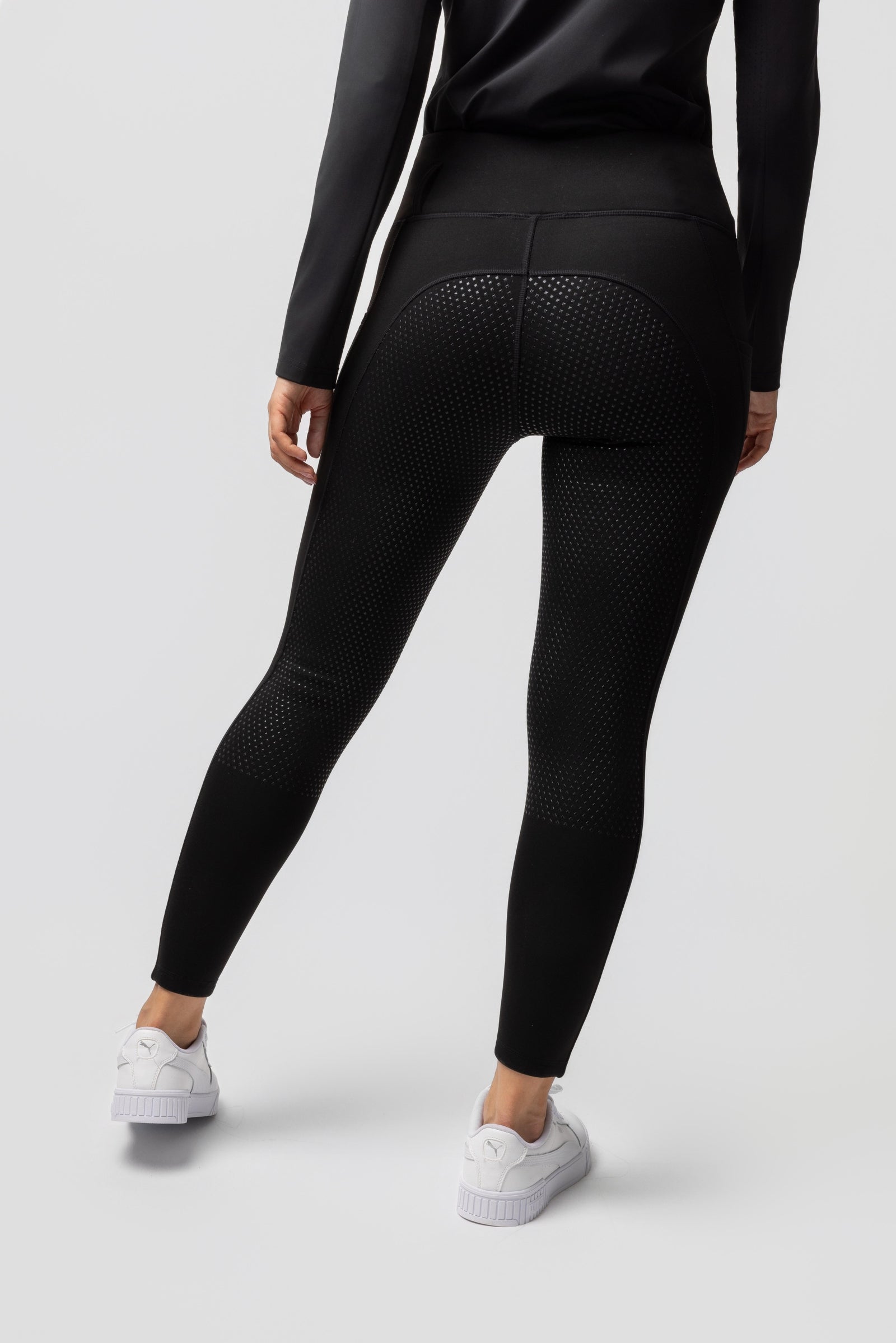 Horze Greta leggins da equitazione termici con full seat per donna Womens Breeches
