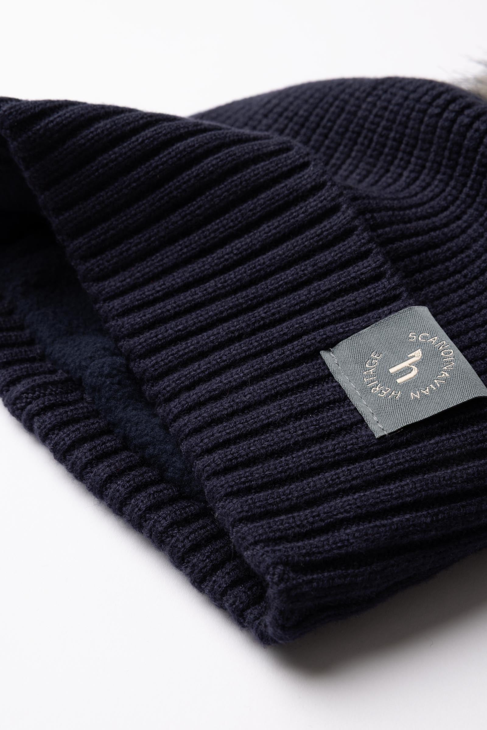 Horze Noa Kids Knitted Hat With Removable Pompom Accessories