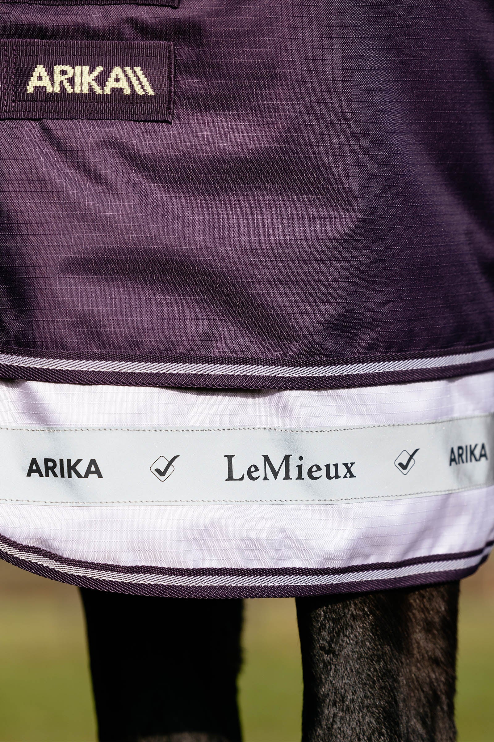 LeMieux Arika Ripstop Turnout Rug With Detachable Neck, 100 g Horse Rugs