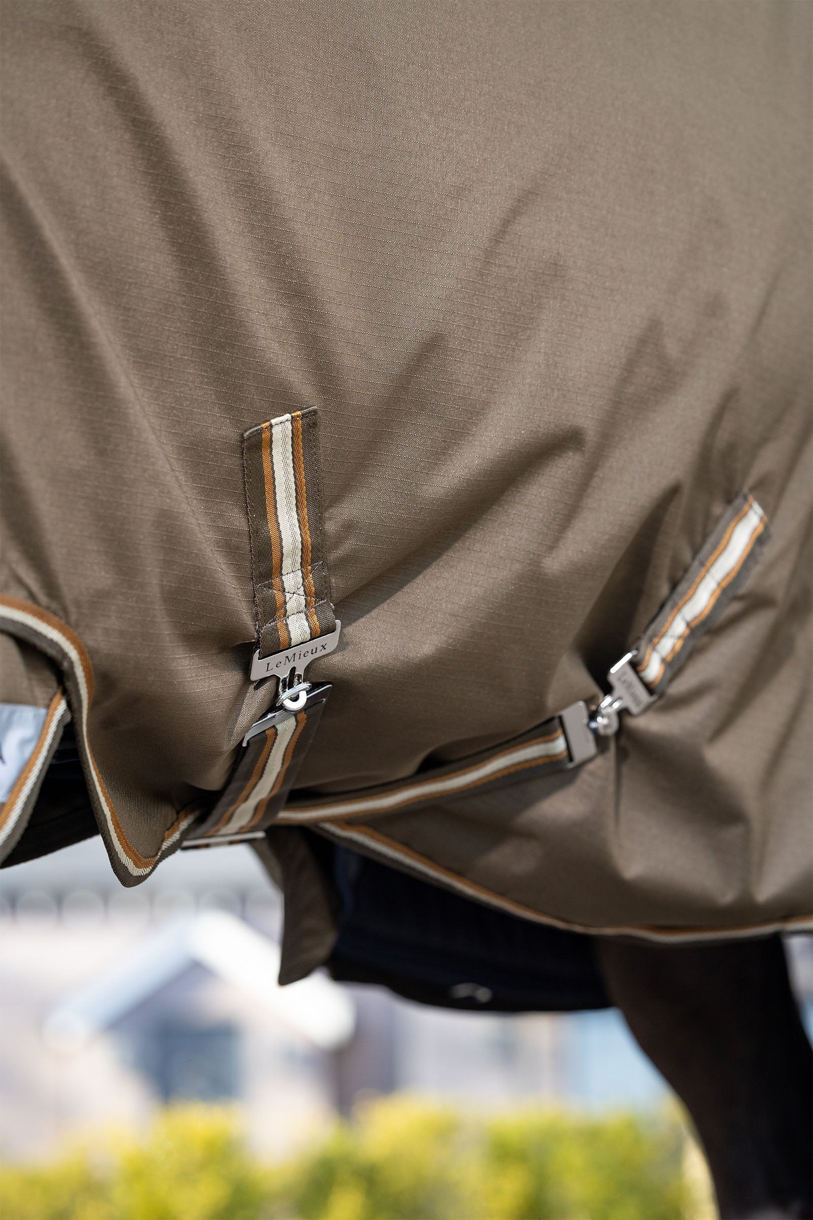 LeMieux Arika Ripstop Turnout Rug With Detachable Neck, 100 g Horse Rugs