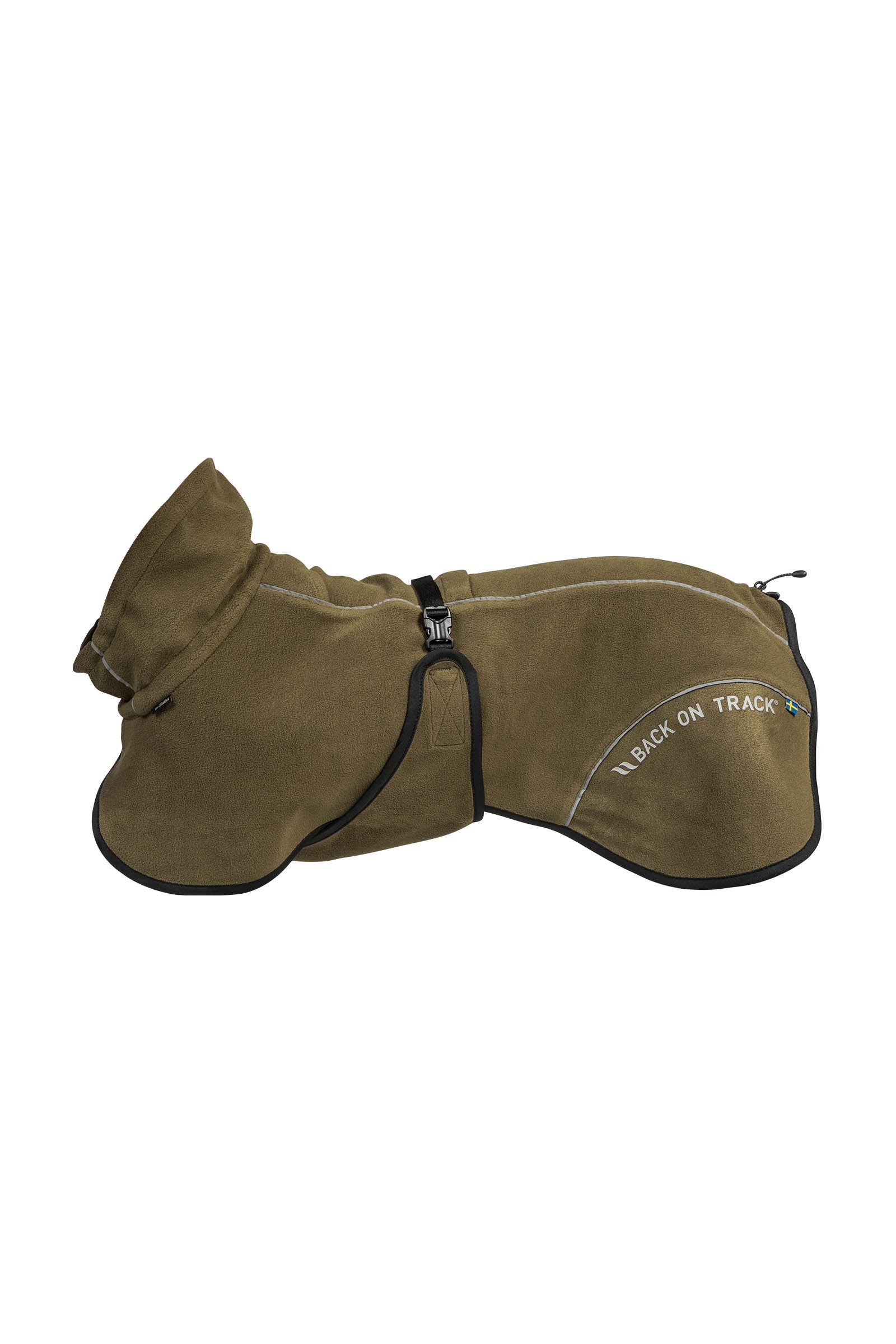 Back on Track Bay Fleece Dog Coat, High Set Tail Cane