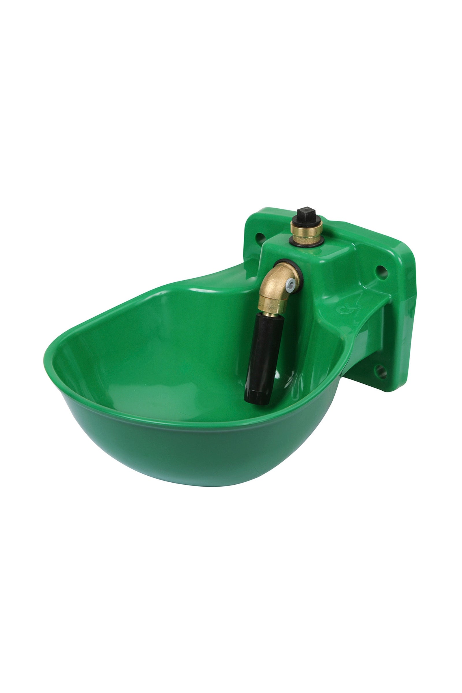 Kerbl Ciotola per acqua K75, plastica, 2,8L attacco mezzo pollice Alimentazione e bevande