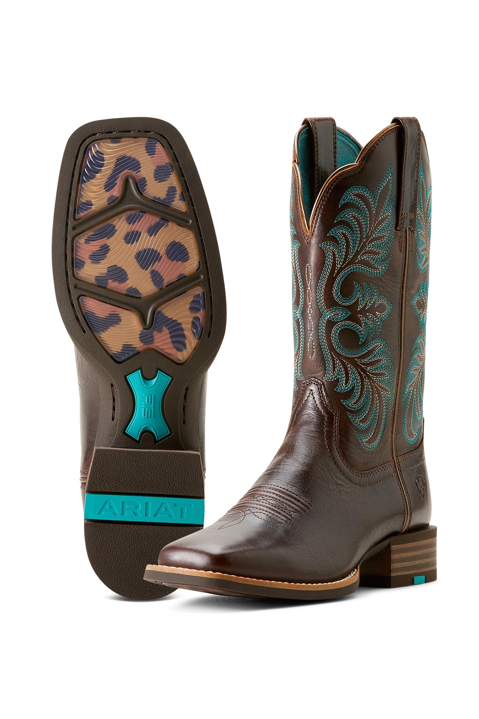 Superdry Boot - Stivali Western In Pelle Per Donna - Tomaia In Pelle E Suola TPR
