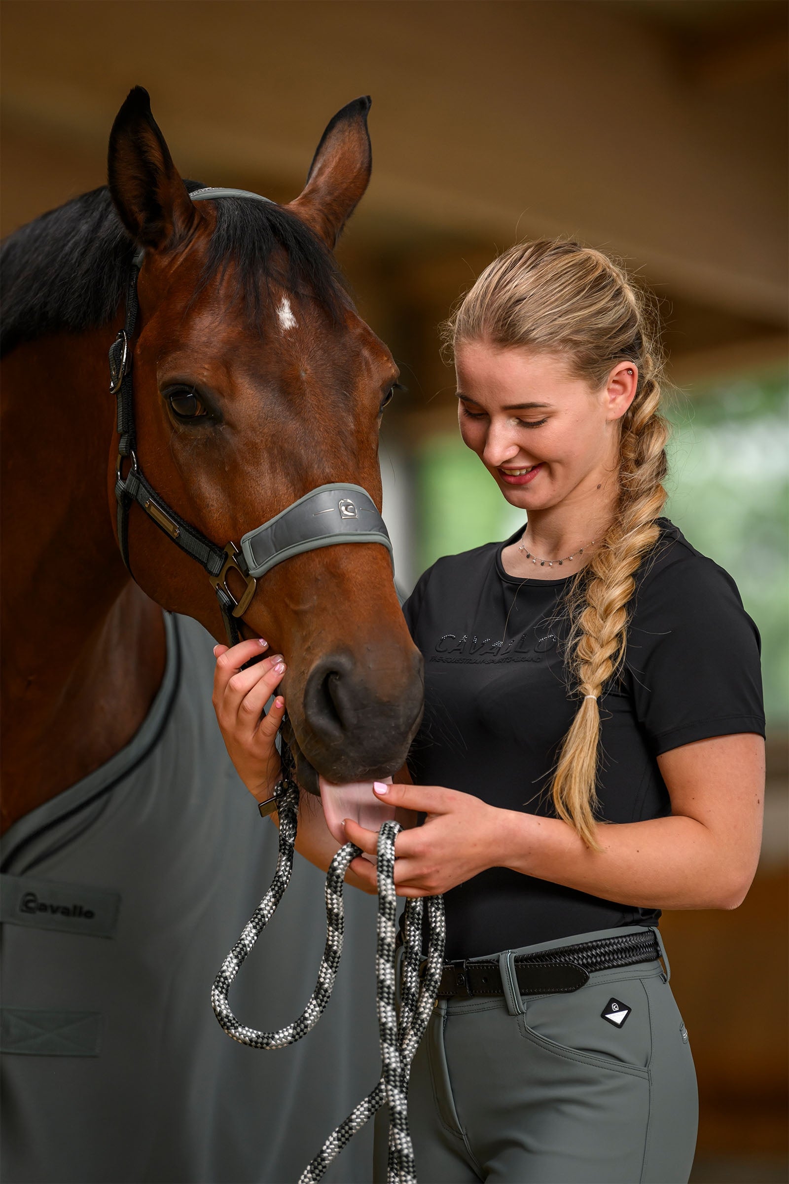 Cavallo CAVALSOFT Softshell Head Collar Halters & Leads
