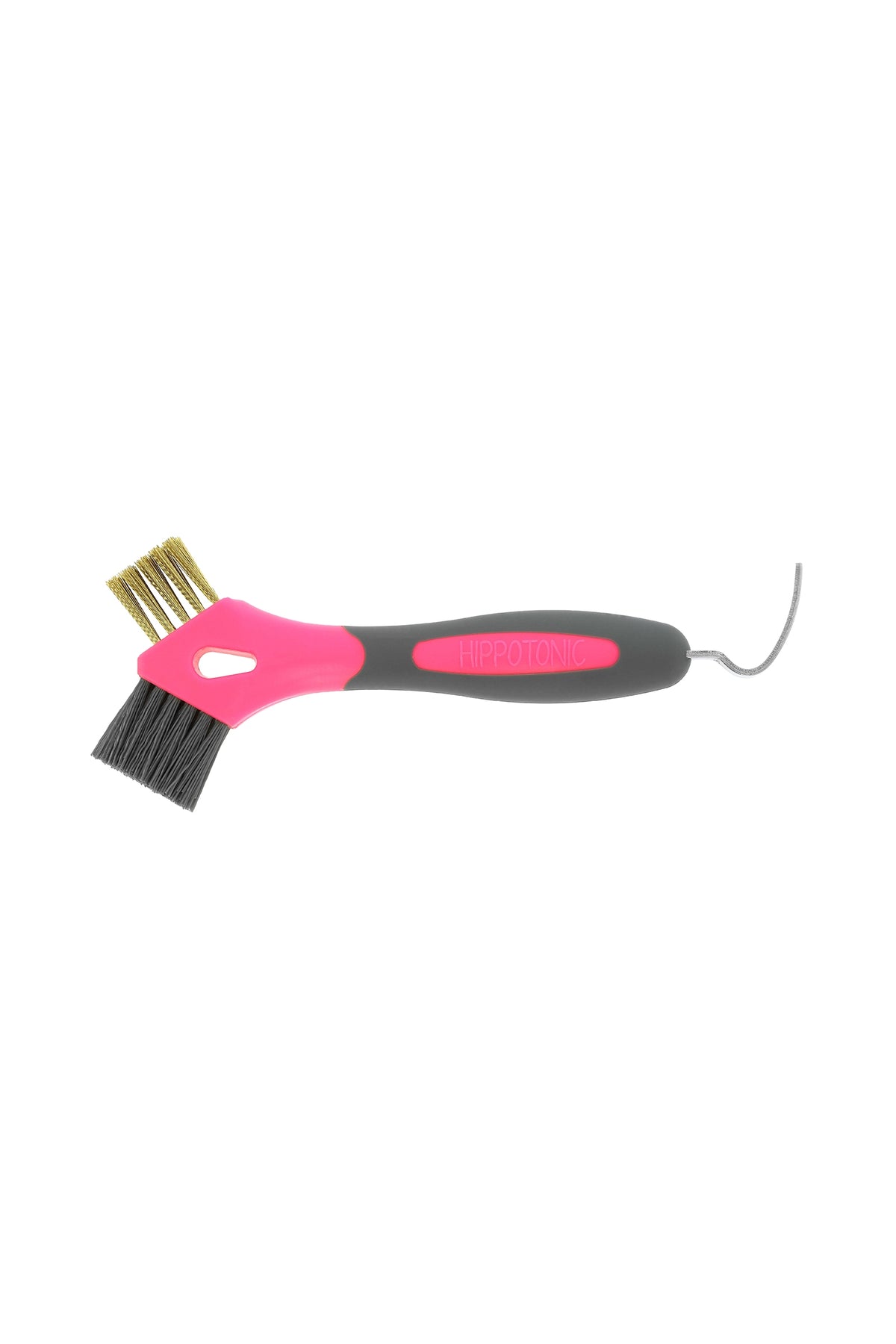 HIPPOTONIC 3-in-1 Metal Hoof Pick Brush Horse Grooming Tools