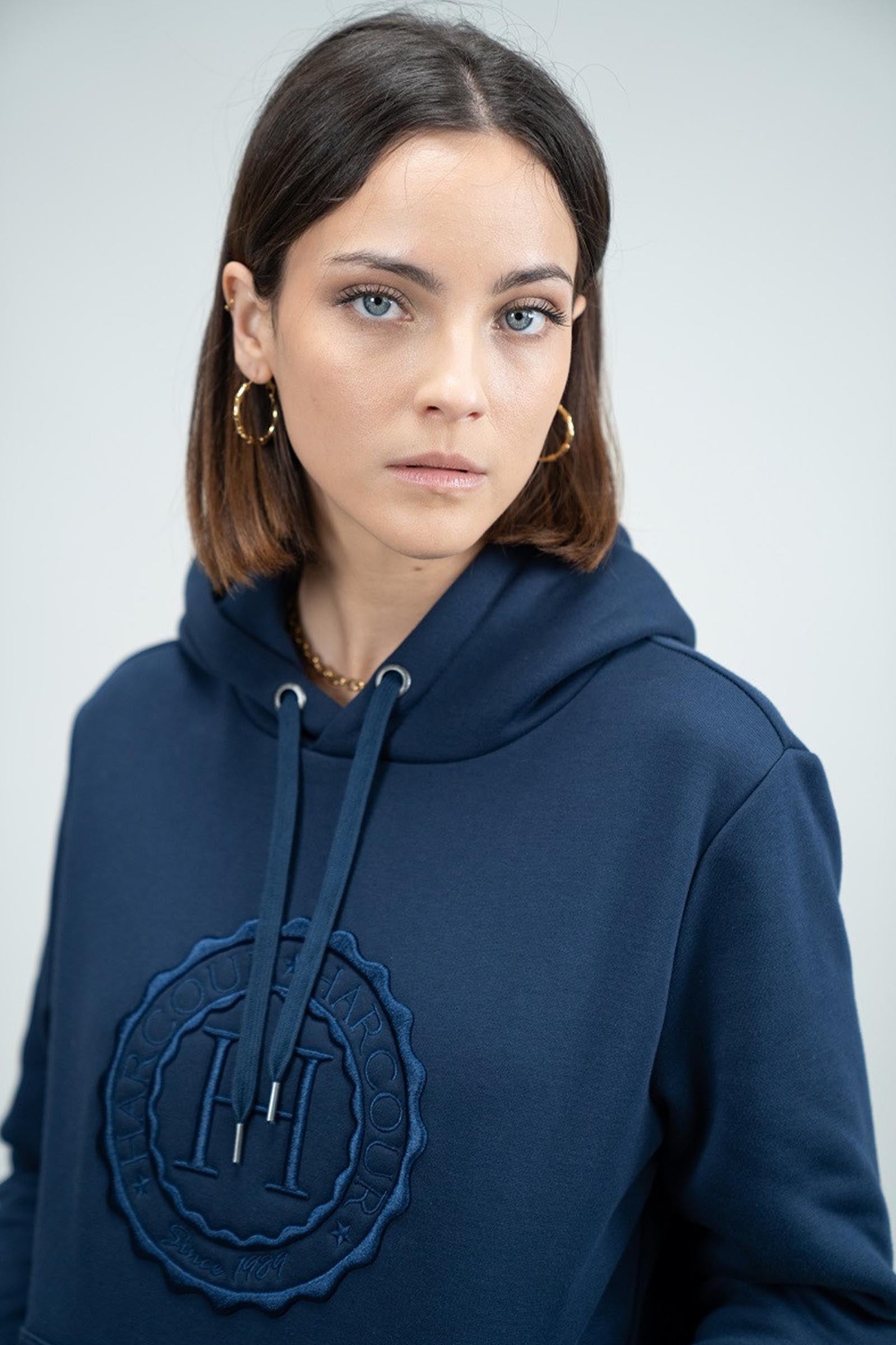 Harcour Samy felpa con cappuccio unisex Abbigliamento da donna