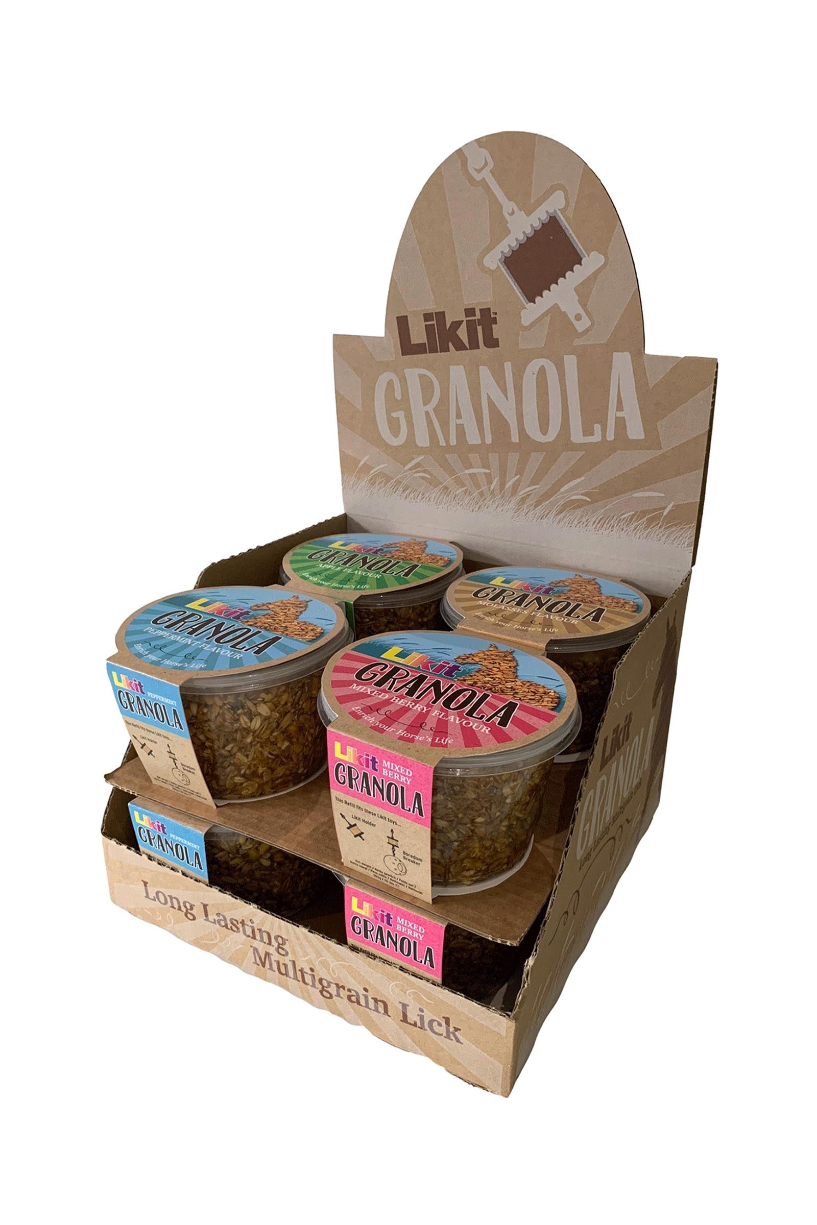 Likit Assortimento di Granola (8 pezzi) Horse Feed & Nutrition