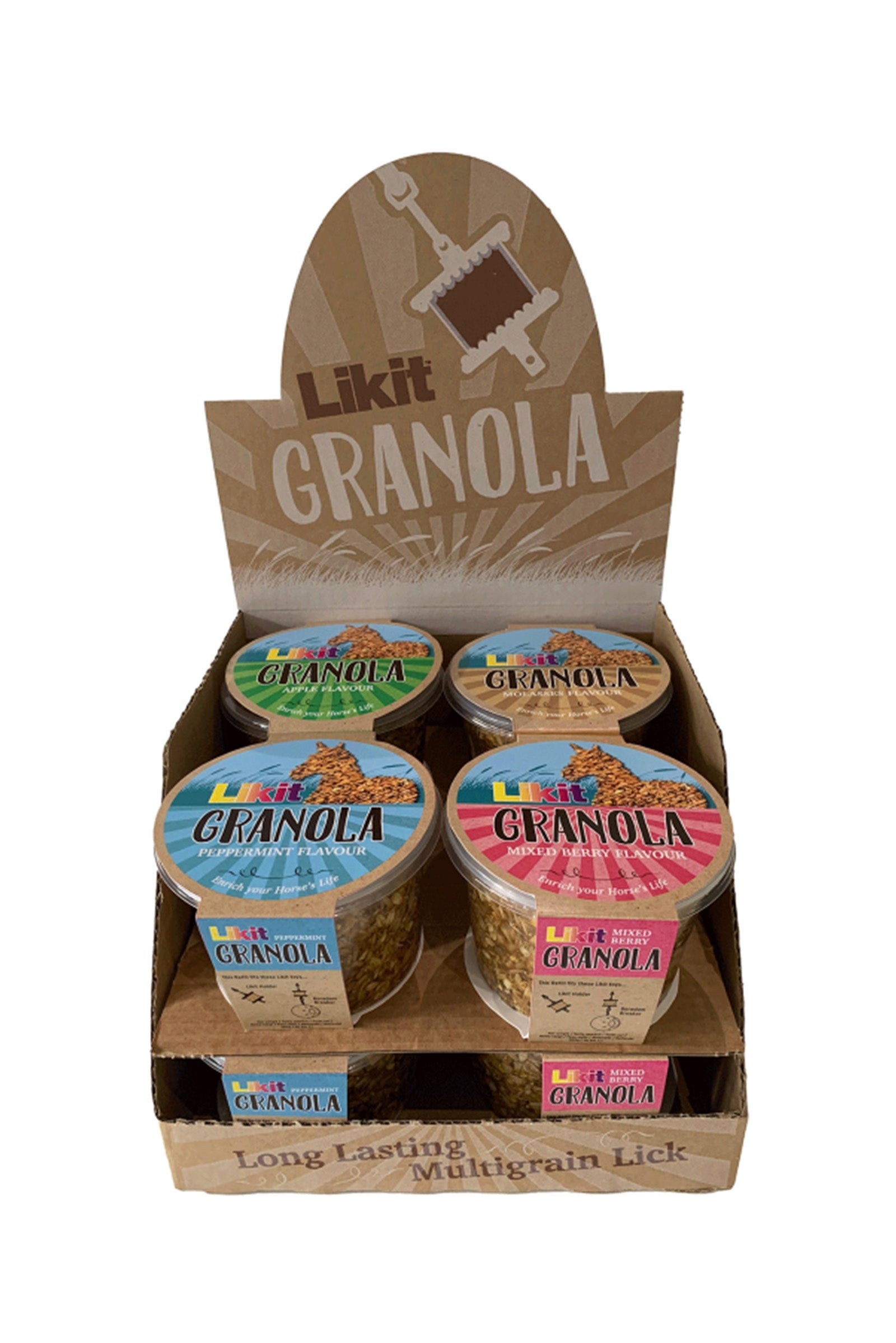 Likit Assortimento di Granola (8 pezzi) Horse Feed & Nutrition