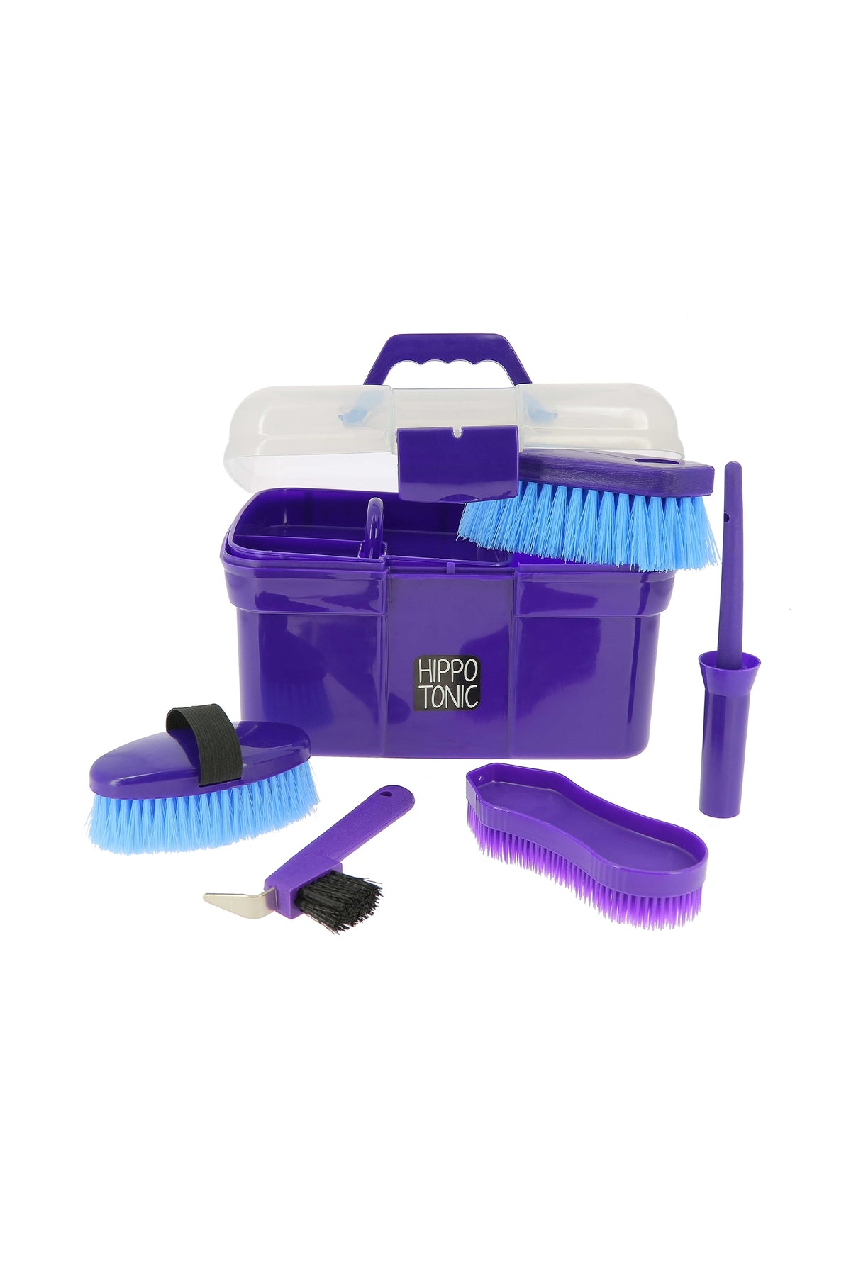 HIPPOTONIC baule per finimenti & Grooming Tools, set Accessori per la toelettatura