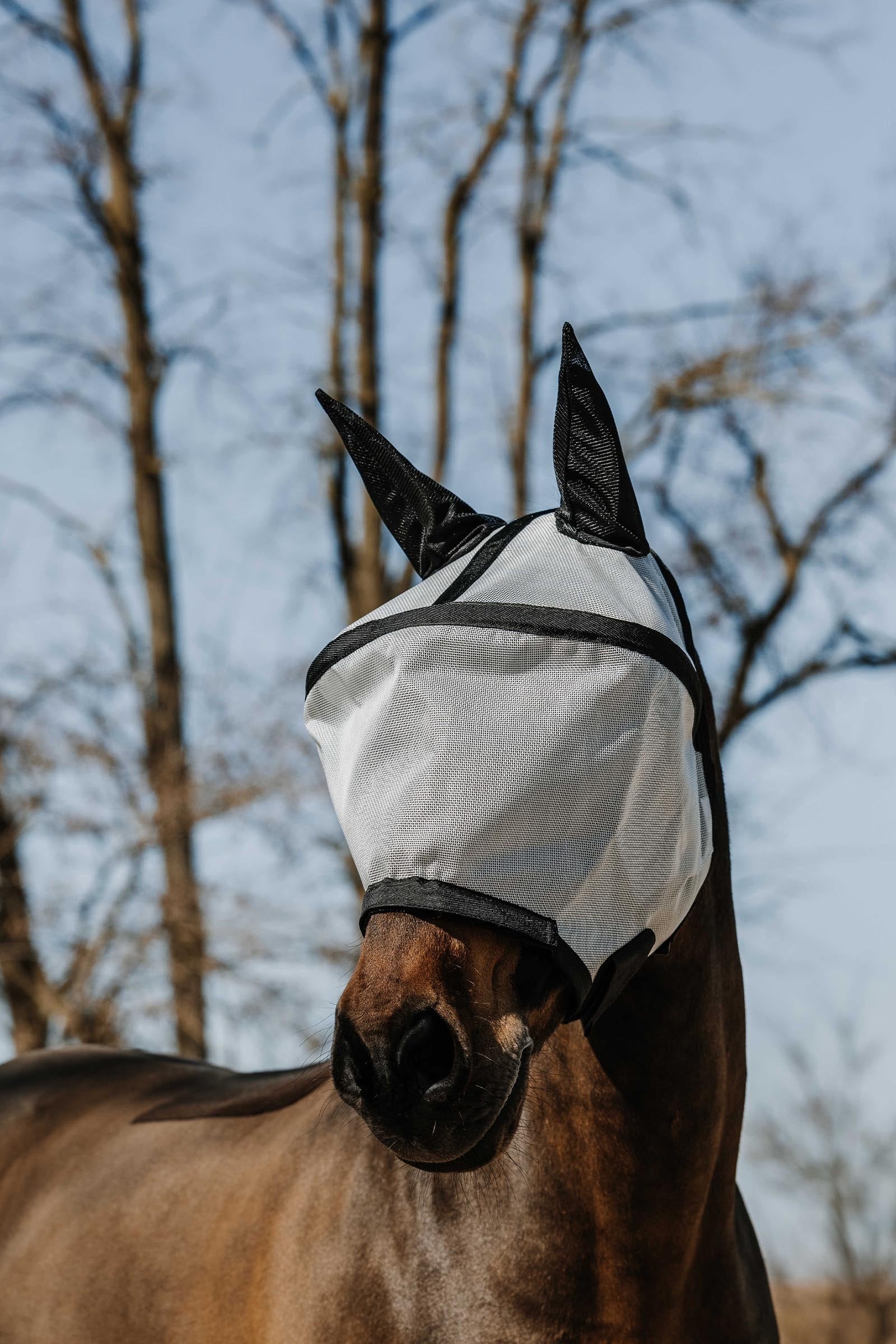 Equi Theme EQUITHÈME Protec Fly Mask/ UV Mask Antifly Protection for Horses