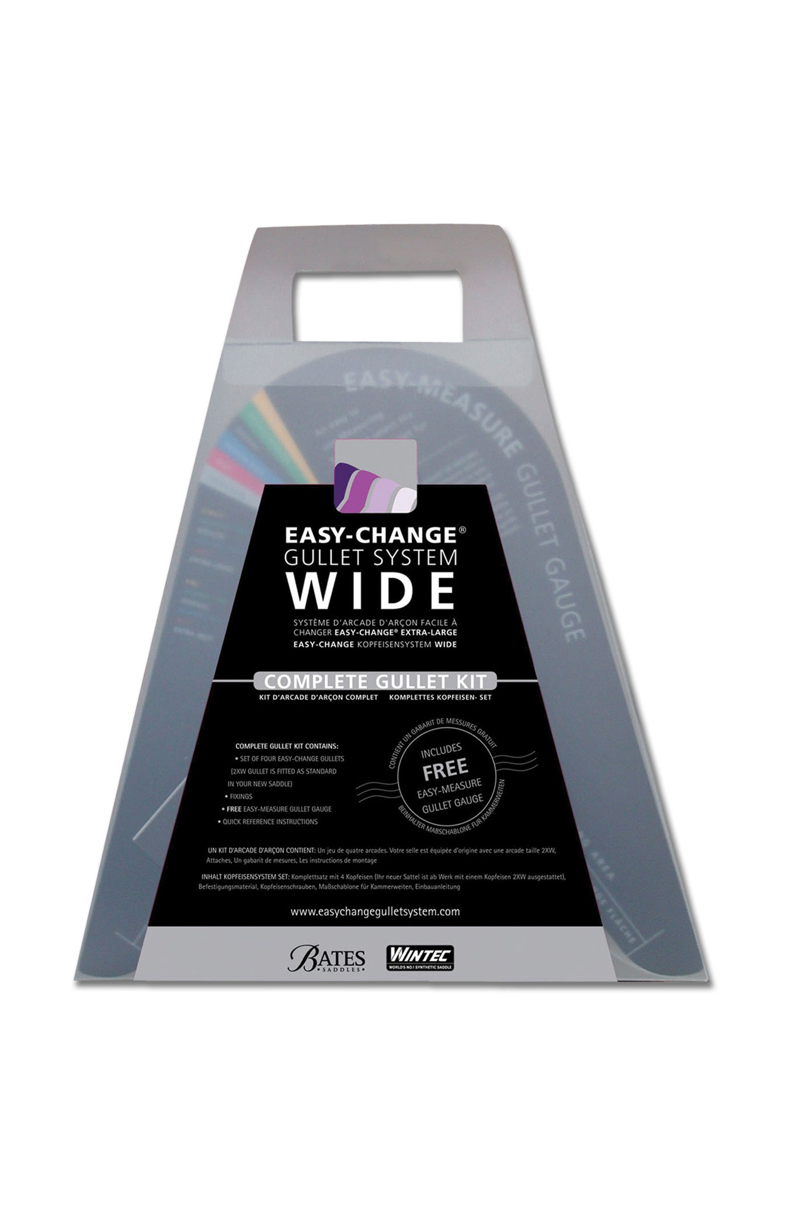 Wintec Kit di piastre Easy-Change Gullet, Largo Selle & Sottopancia