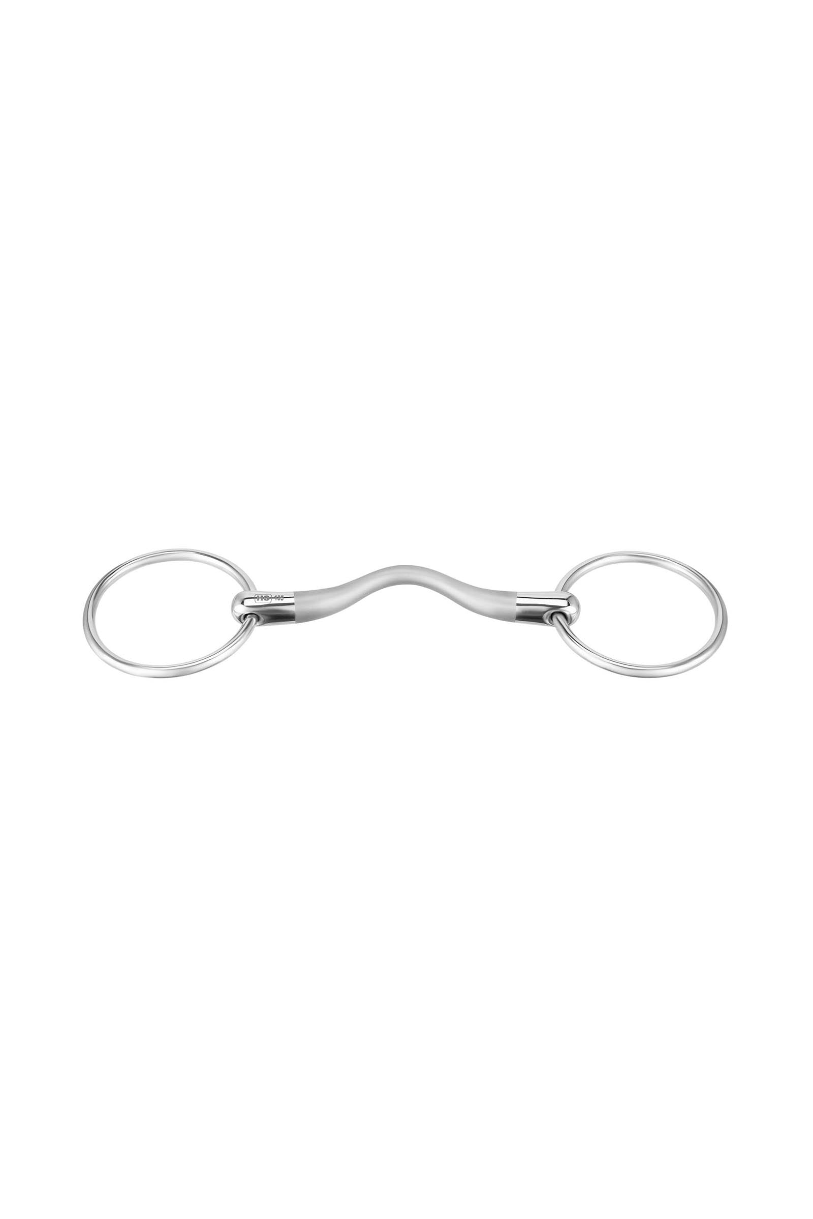 Sprenger Satinox morso diritto con port 14 mm, acciaio inox Attrezzatura per la corsa